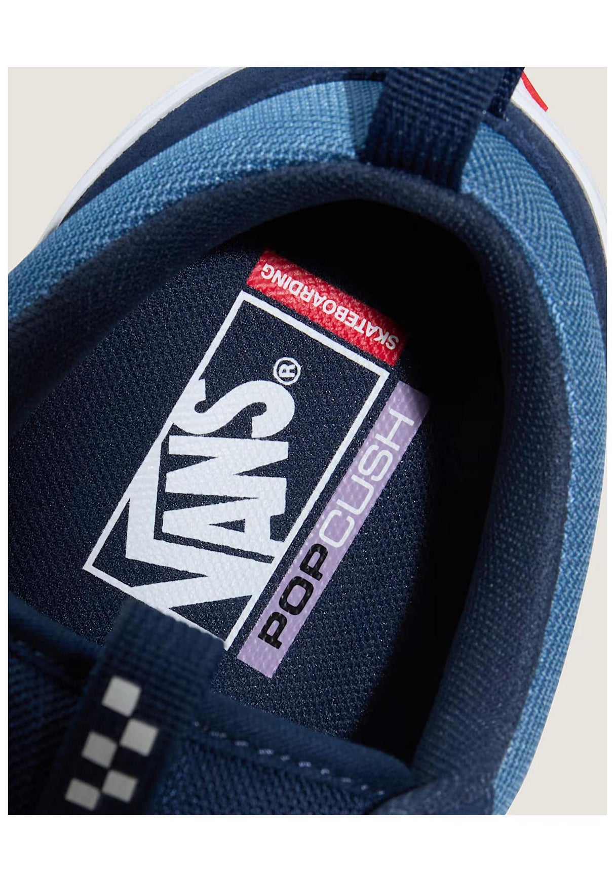 Skate Old Skool 36 + stvnavy-gum Seitenansicht