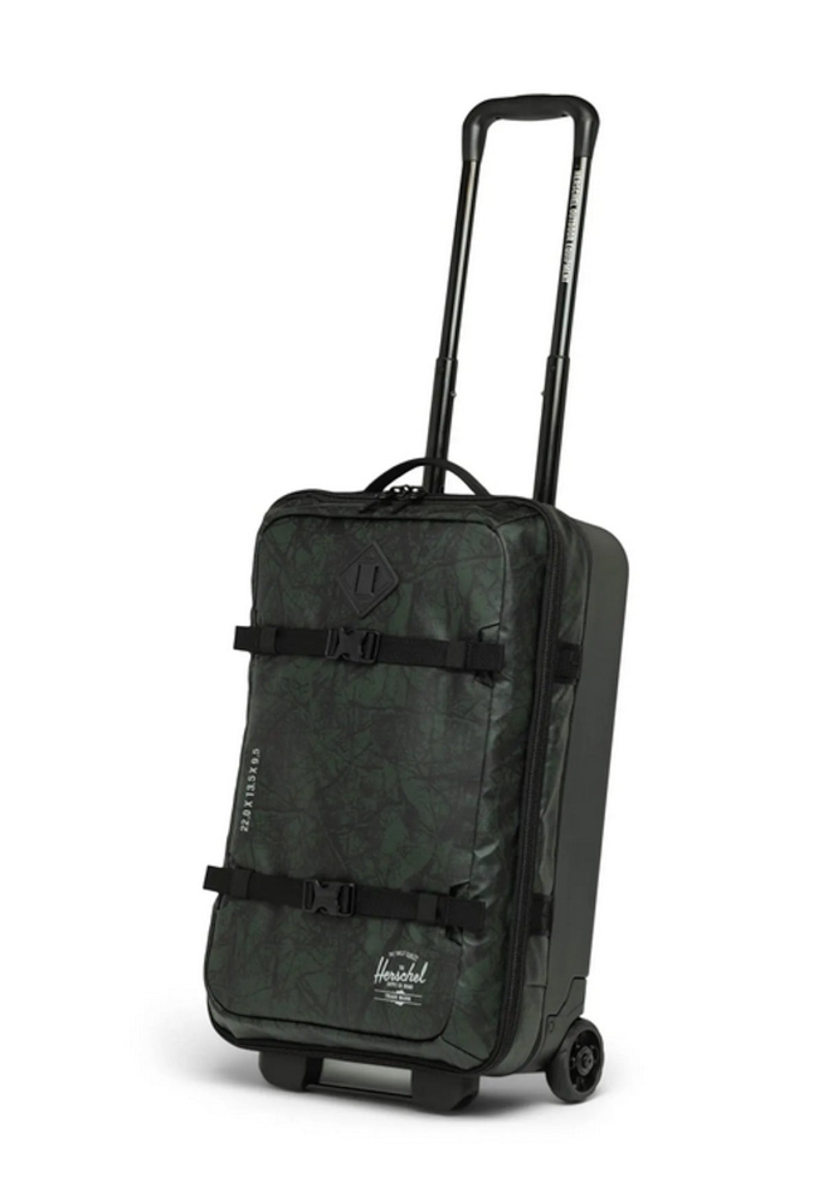 Herschel All Season Hybrid Roller Large Carry On Tasche pineneedle EQ camo – Rückenansicht