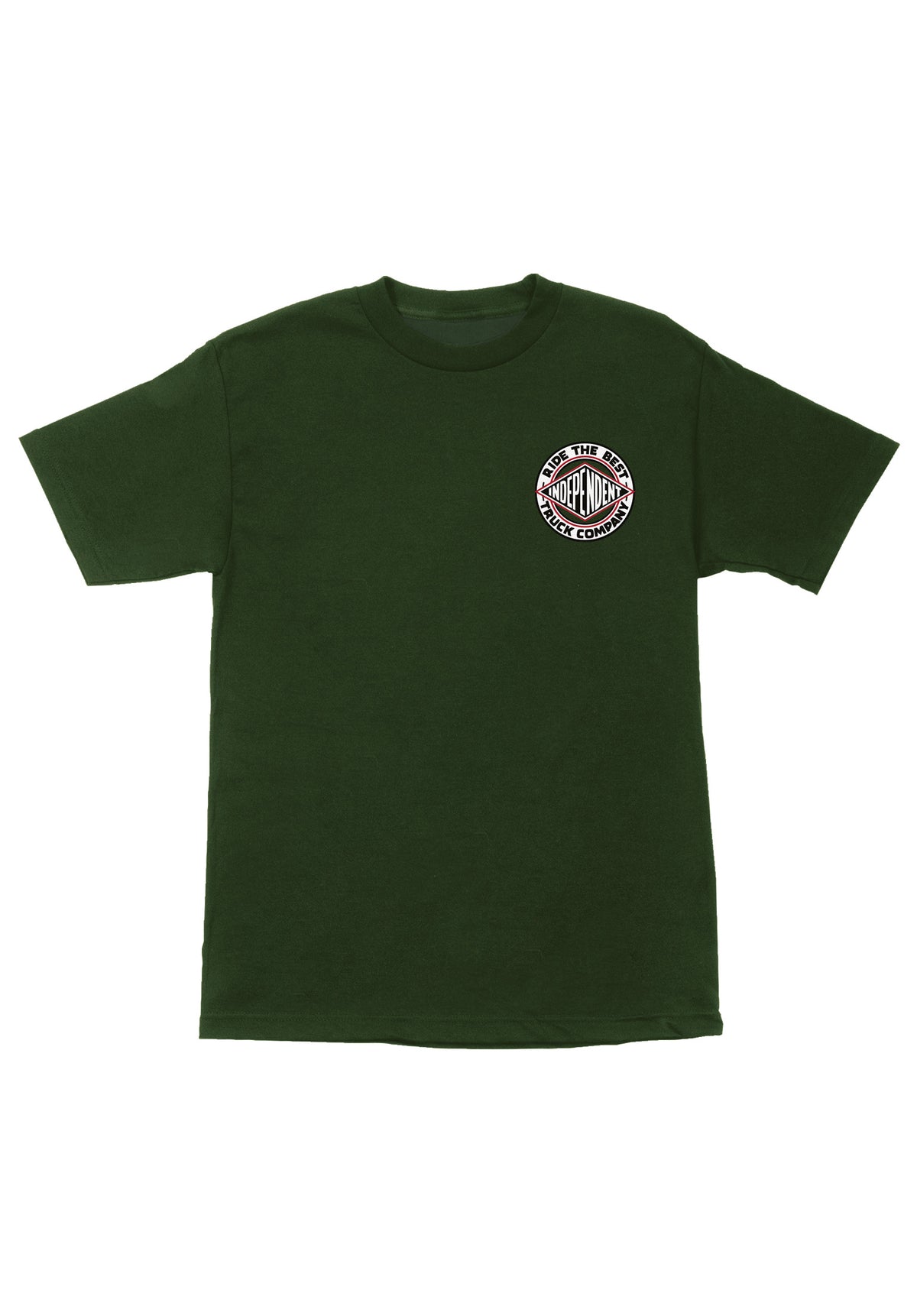 Independent BTG Summit heavyweight T-Shirt forest – Rückenansicht
