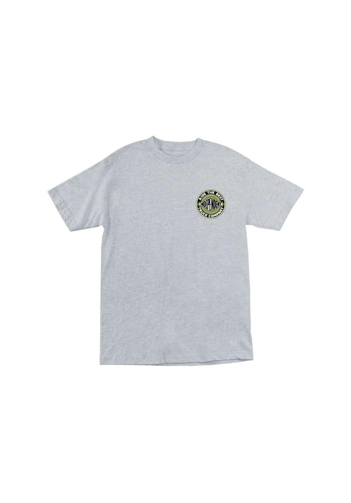Independent BTG Summit heavyweight T-Shirt sport grey-green – Rückenansicht