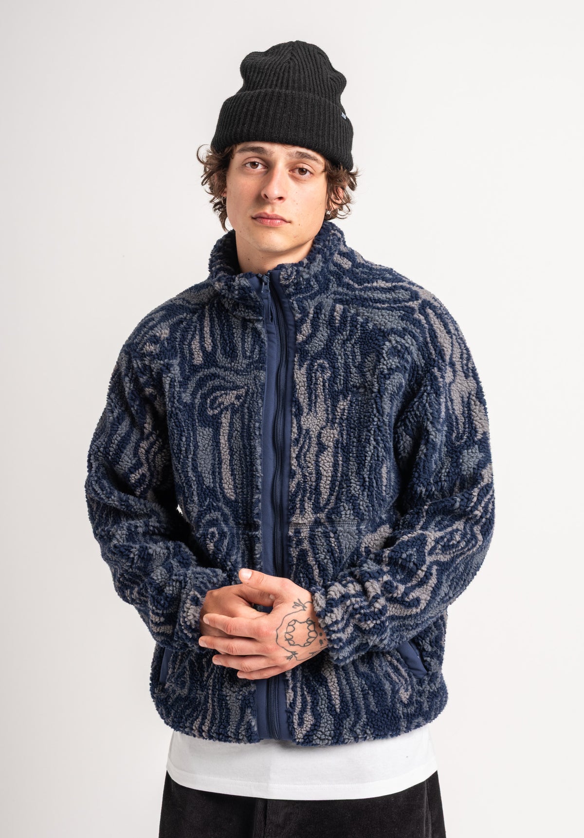TITUS Jacob Winterjacke greyblue-ao – Rückenansicht