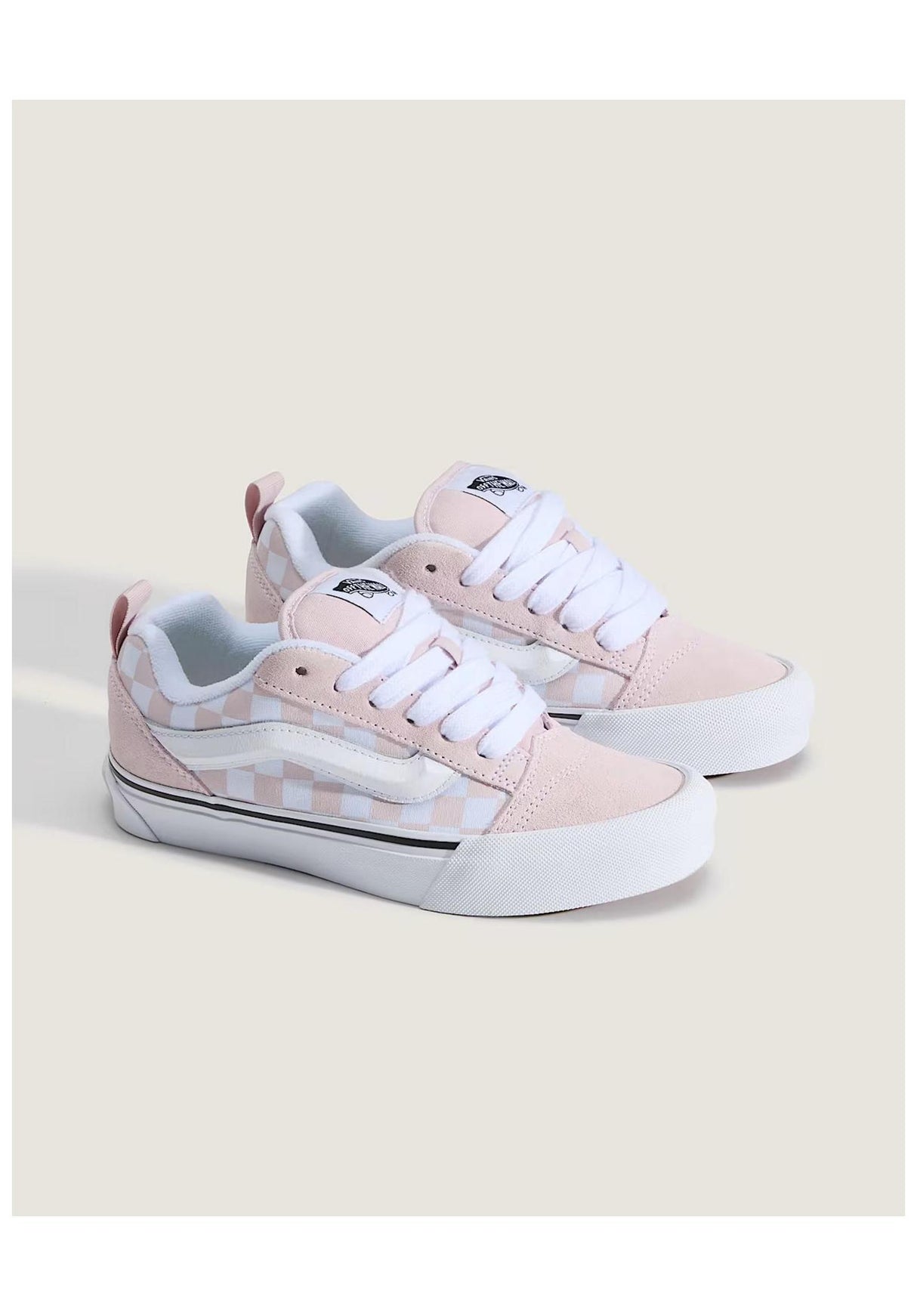 Knu Skool checkerboard-palepetal-pink Rueckenansicht