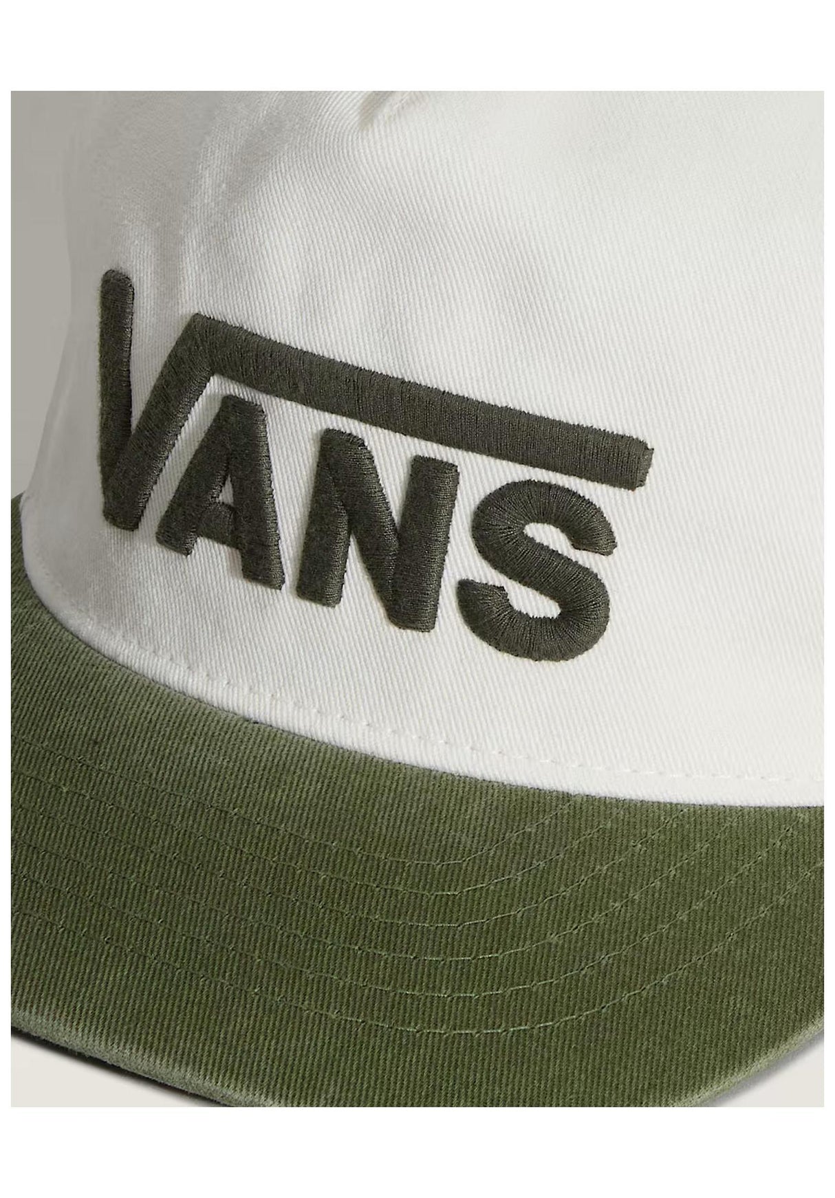 Vans Drop V Logo Snapback Cap green-balsam – Rückenansicht