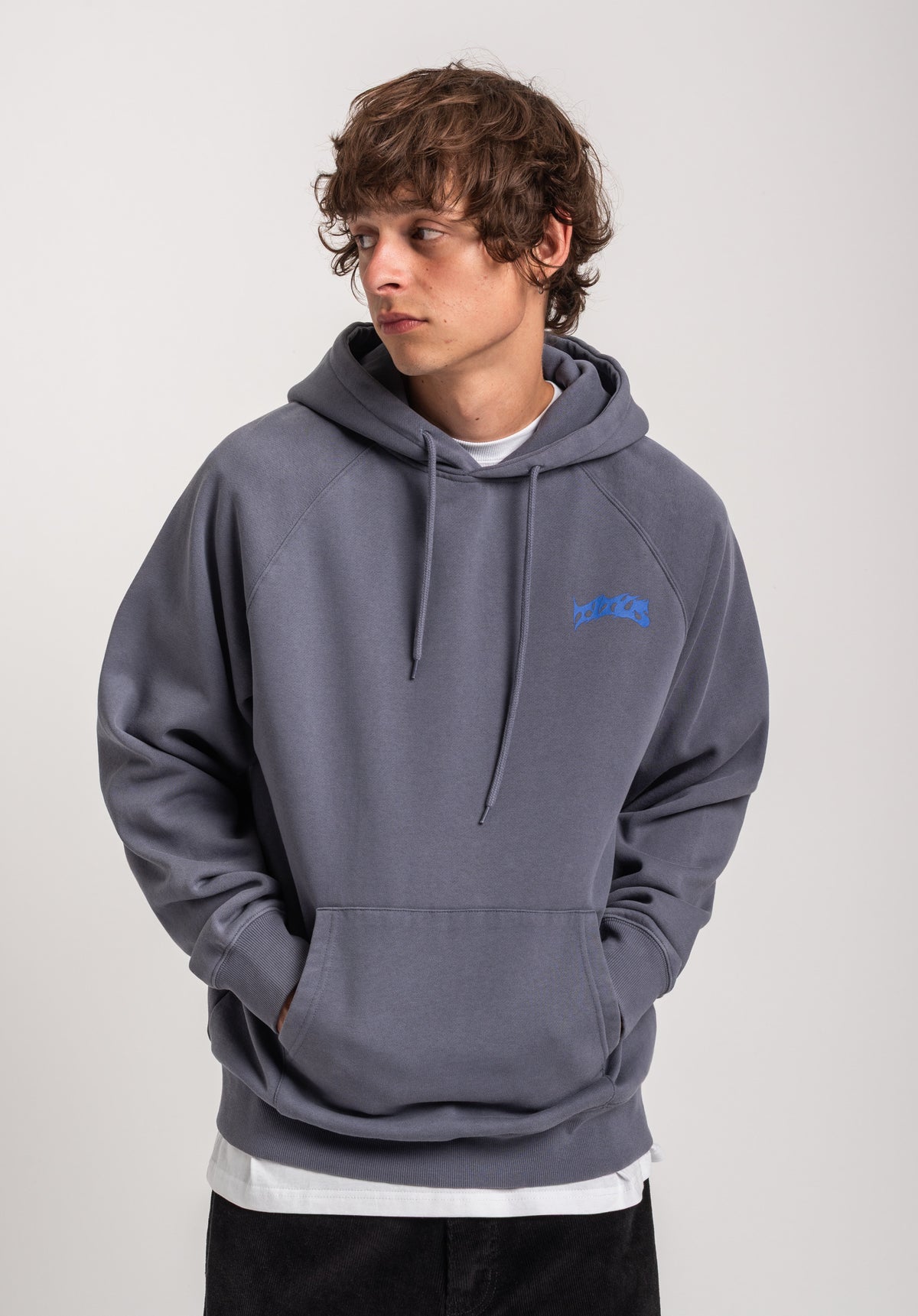 TITUS Zoya Hoodie greybluefaded – Detailansicht 1