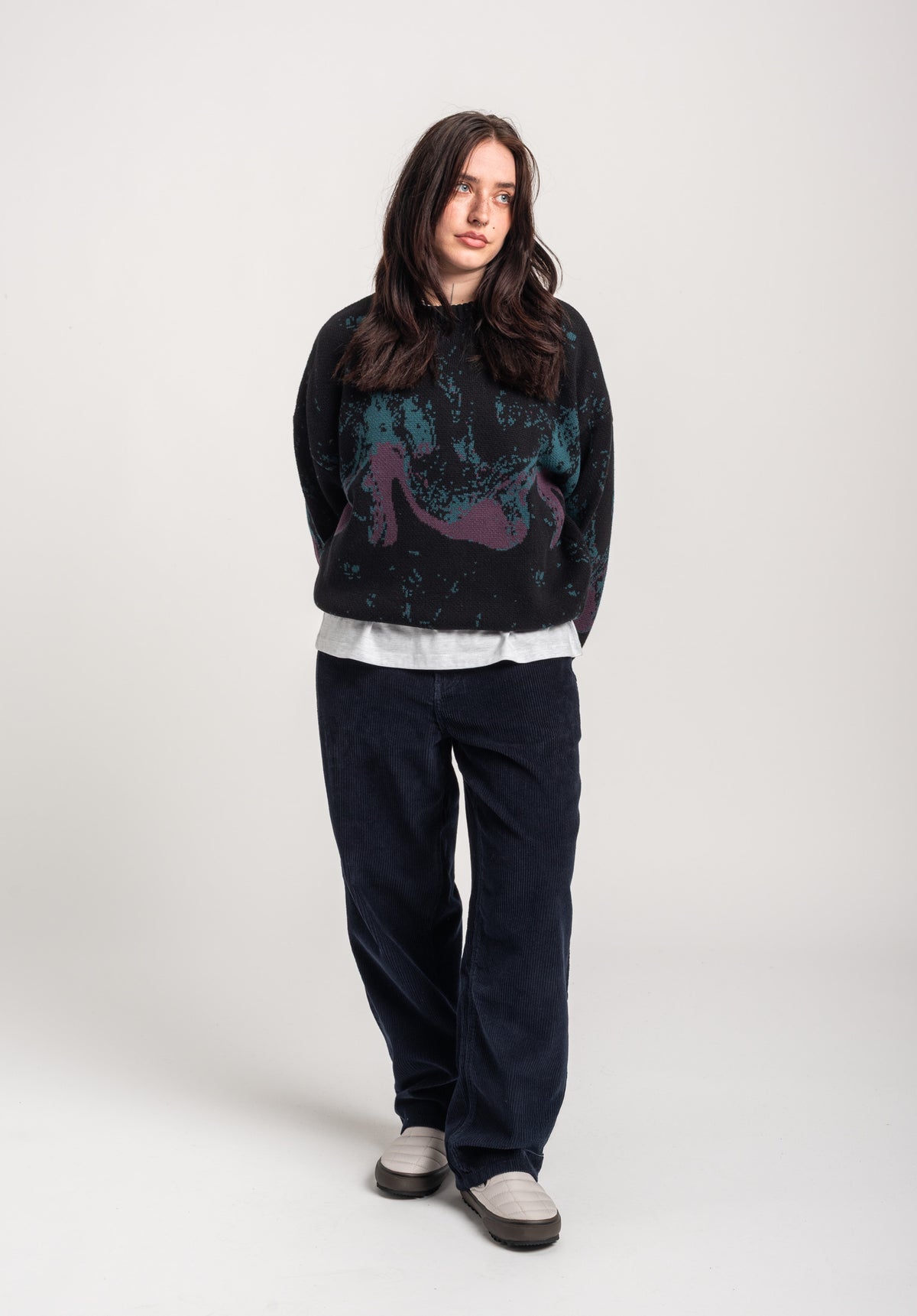 TITUS Anela Strickpullover black – Detailansicht 2