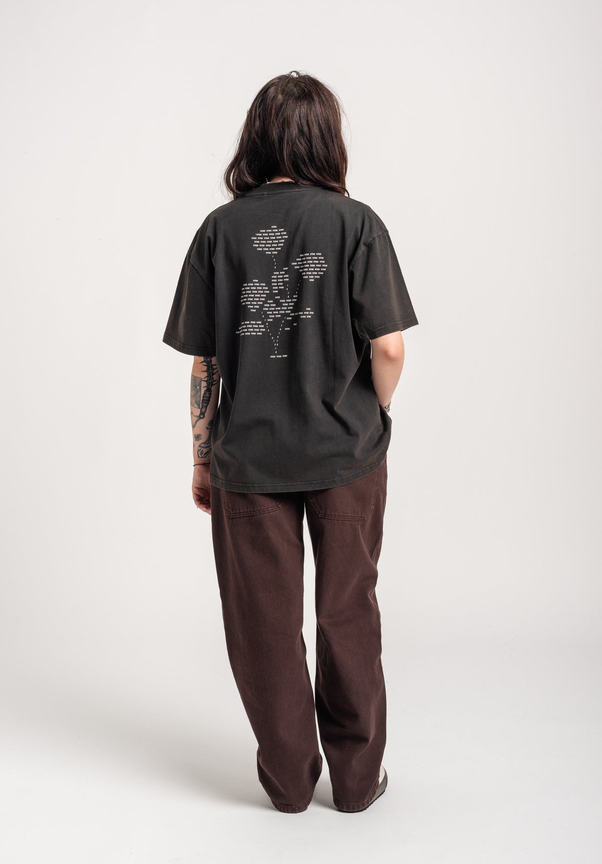 TITUS Nevena T-Shirt blackfaded – Oberansicht