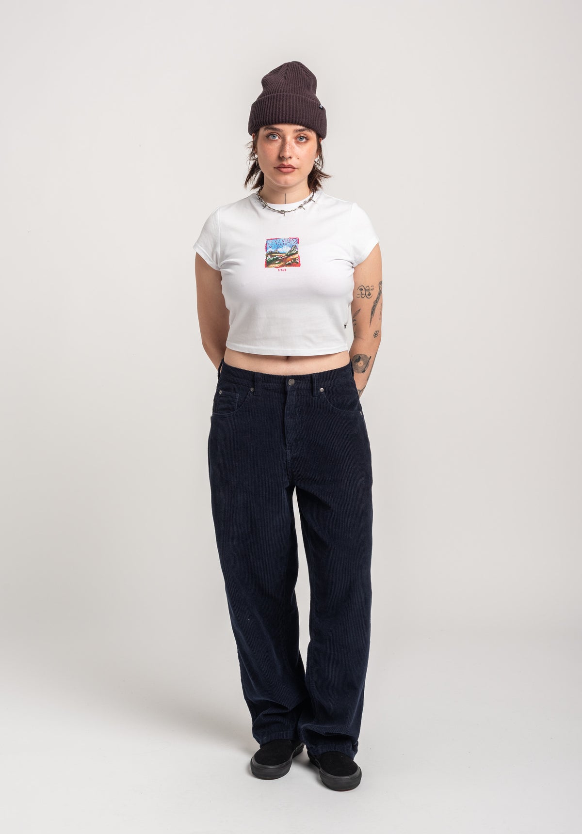 TITUS Ranka T-Shirt white – Detailansicht 1