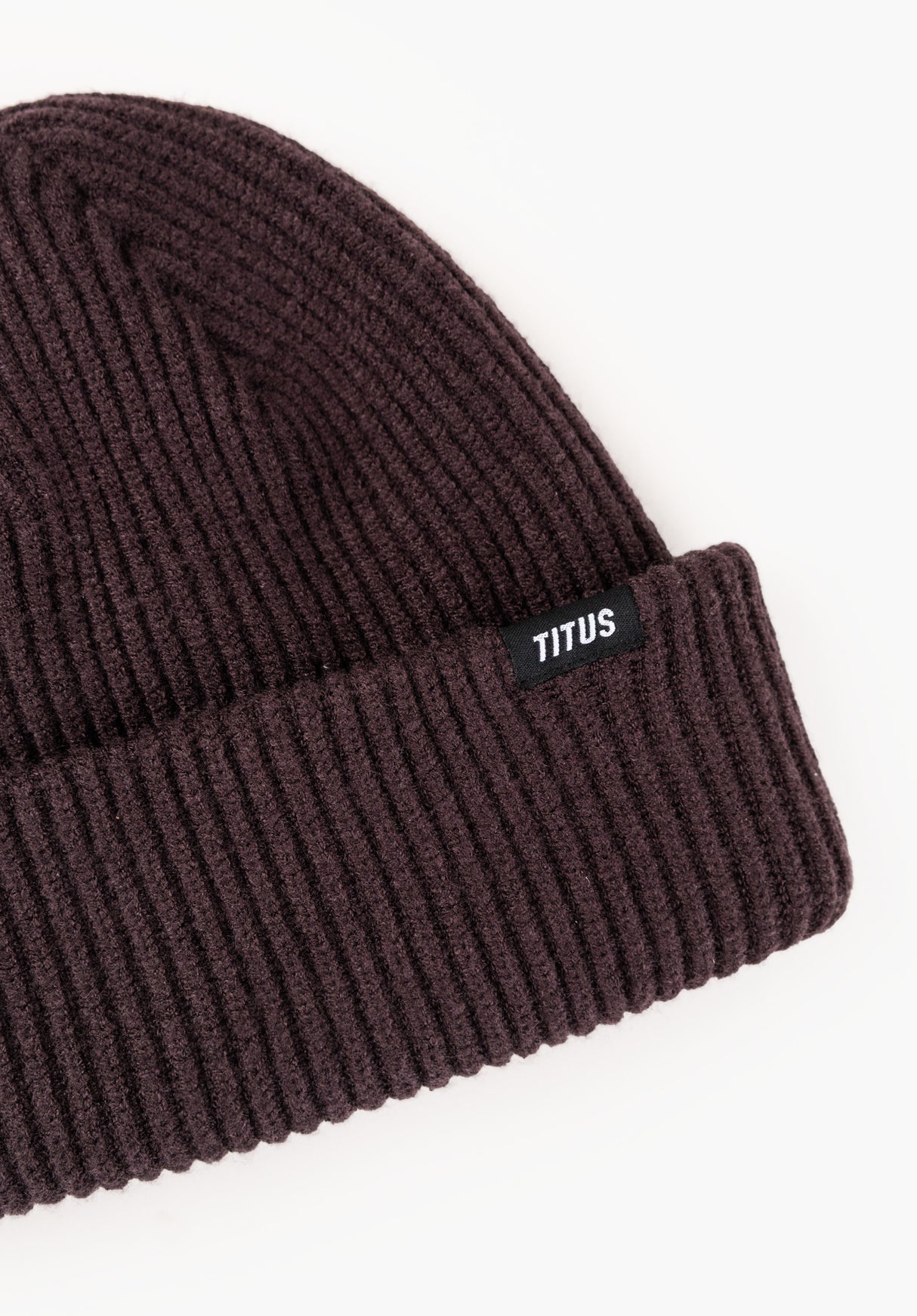 Classic Beanie darkbrown Rueckenansicht