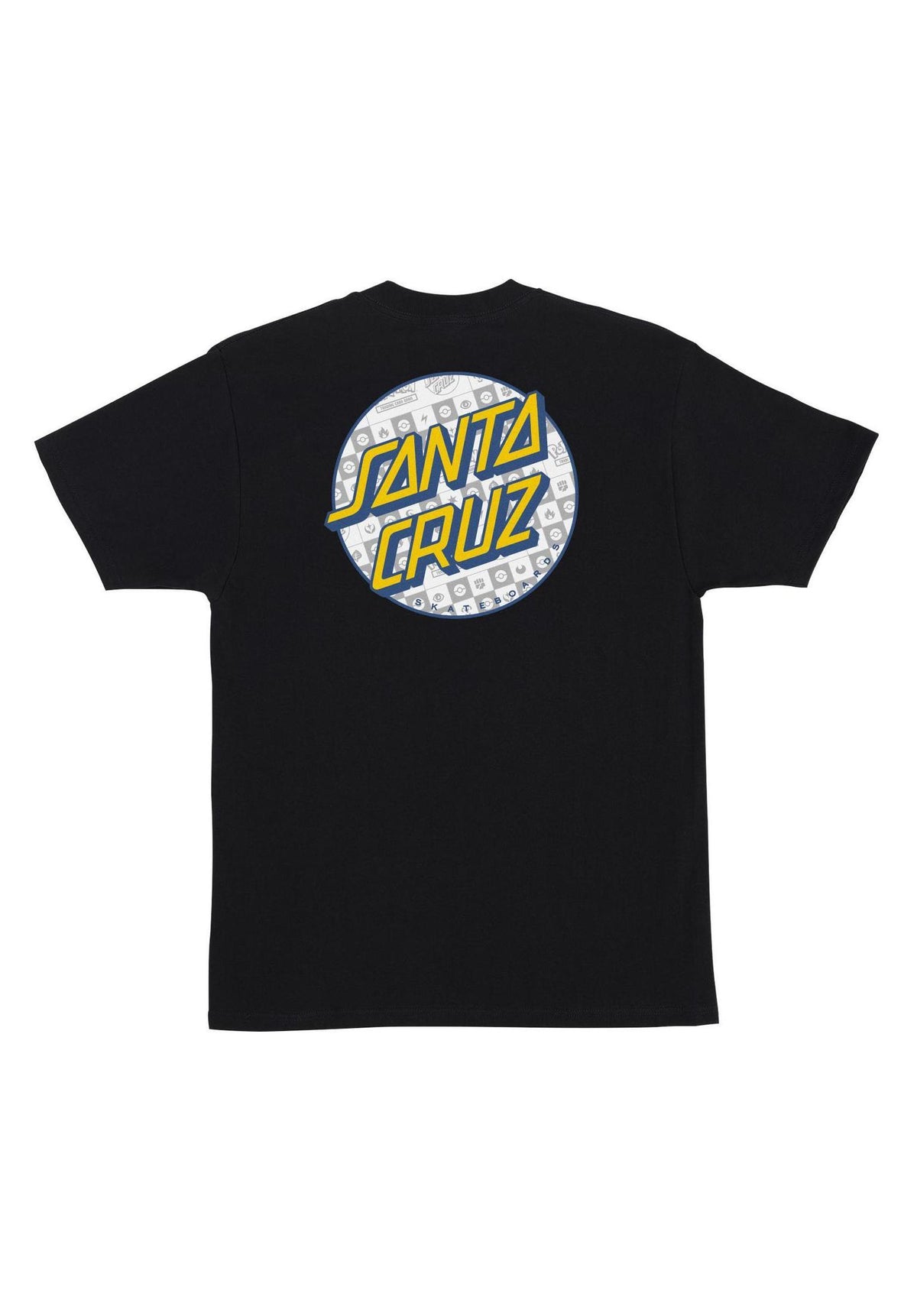 Santa-Cruz Pokémon Energy Dot Heavyweight T-Shirt black – Rückenansicht