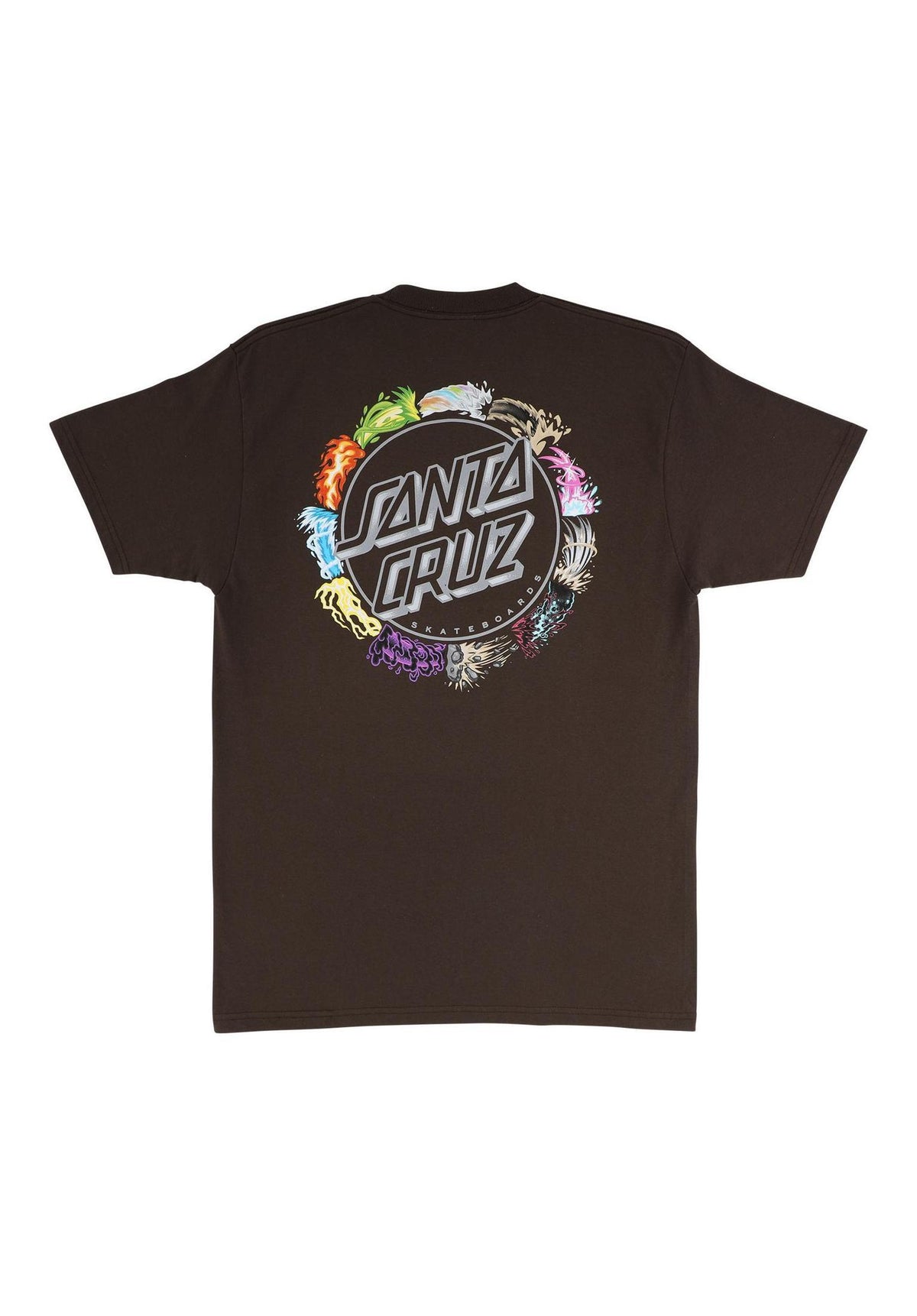 Santa-Cruz Pokémon Power Dot Heavyweight T-Shirt java – Rückenansicht