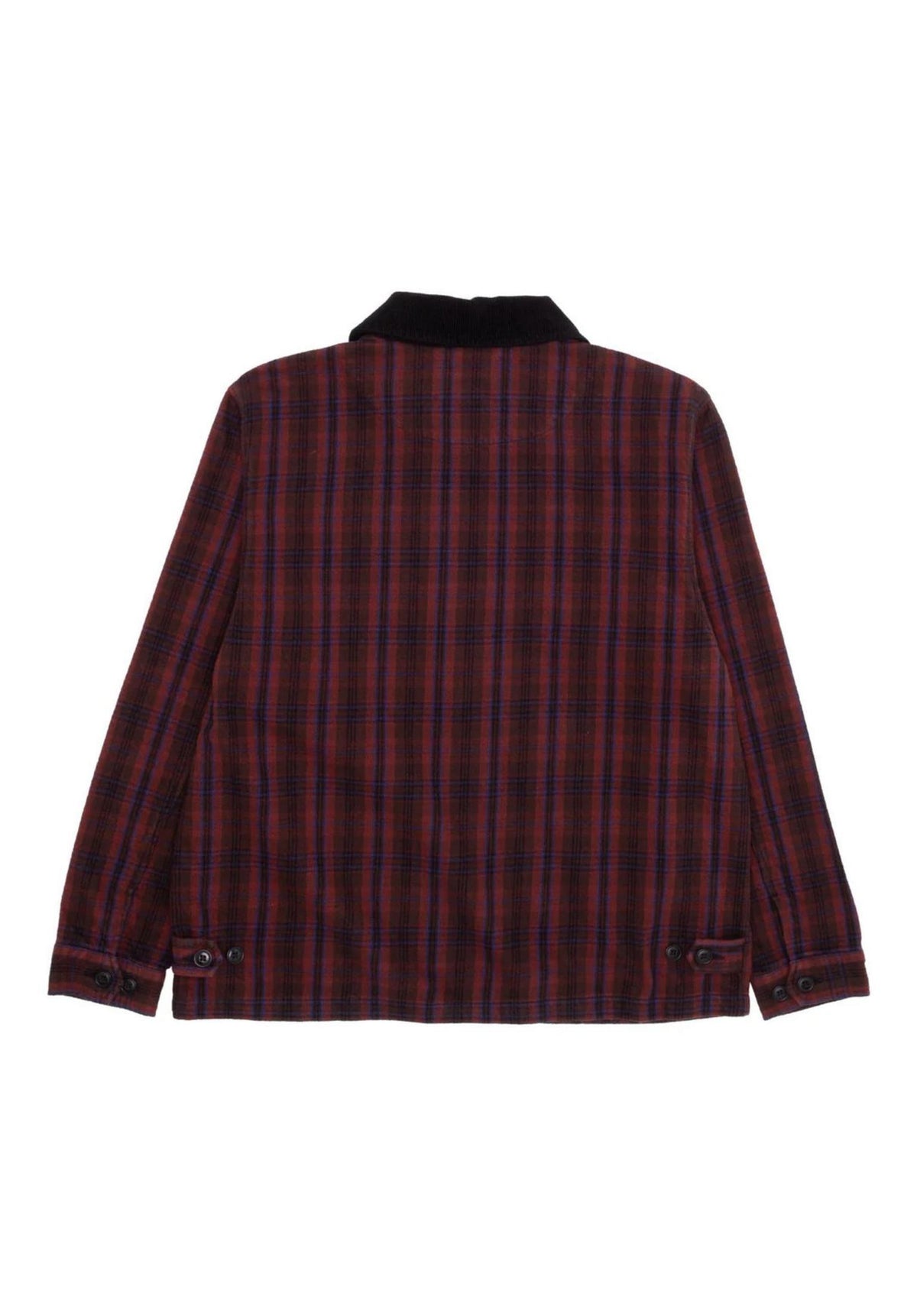 GX1000 Harrington Übergangsjacke plaid – Rückenansicht