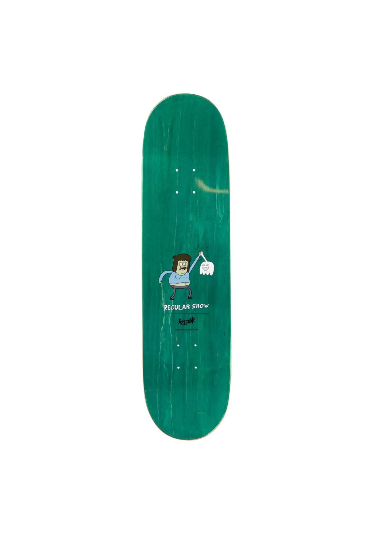 X Regular Show Group Portrait on Popsicle white - prism foil Closeup2