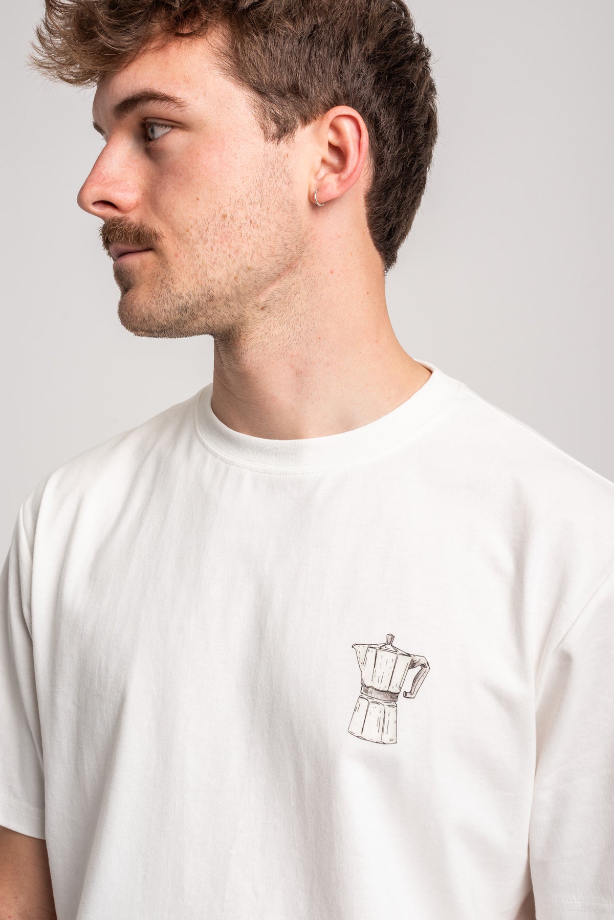 Rules Wild Brew T-Shirt offwhite – Detailansicht 1