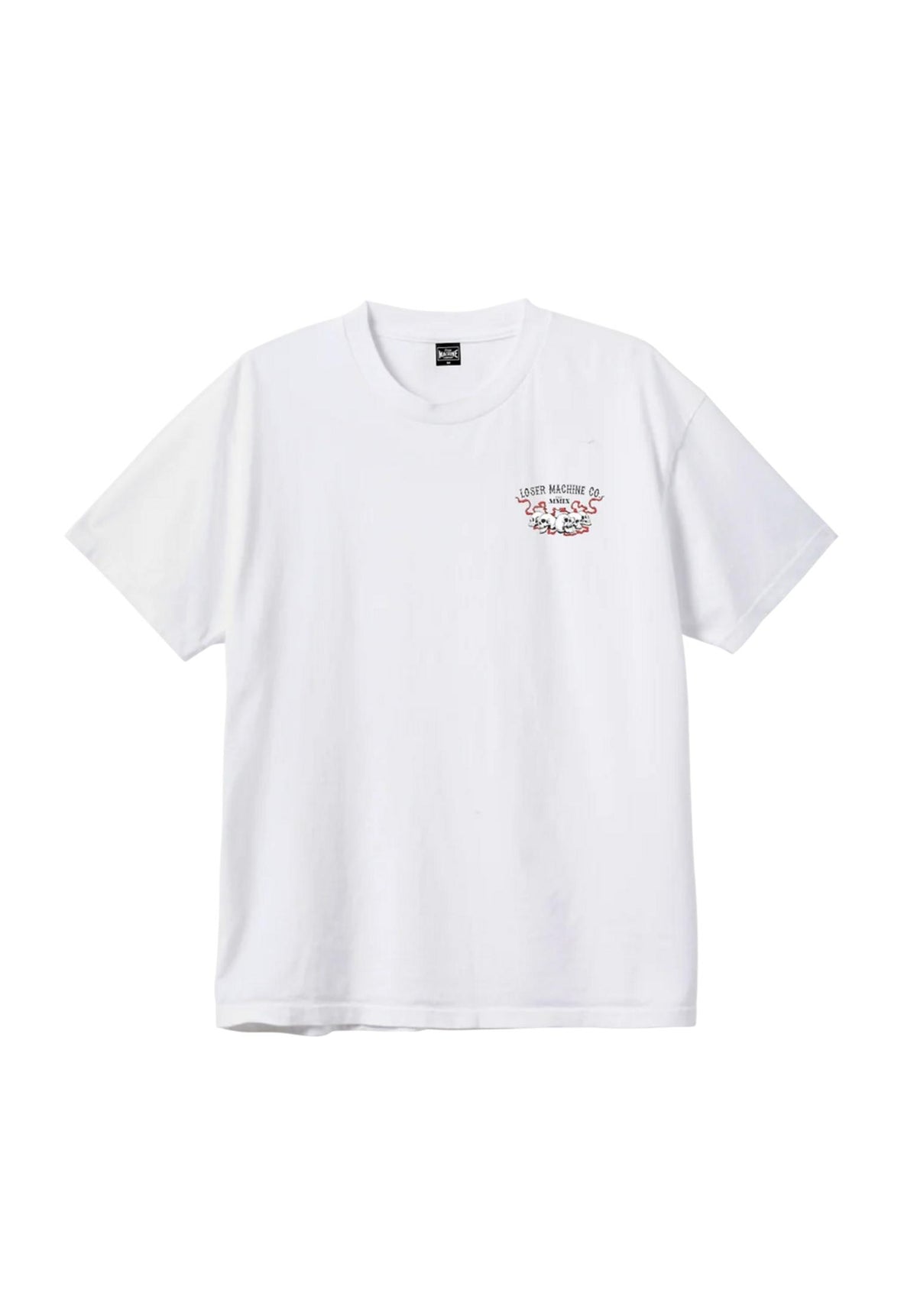 Loser-Machine No Easy Way Out T-Shirt white-enzyme – Rückenansicht