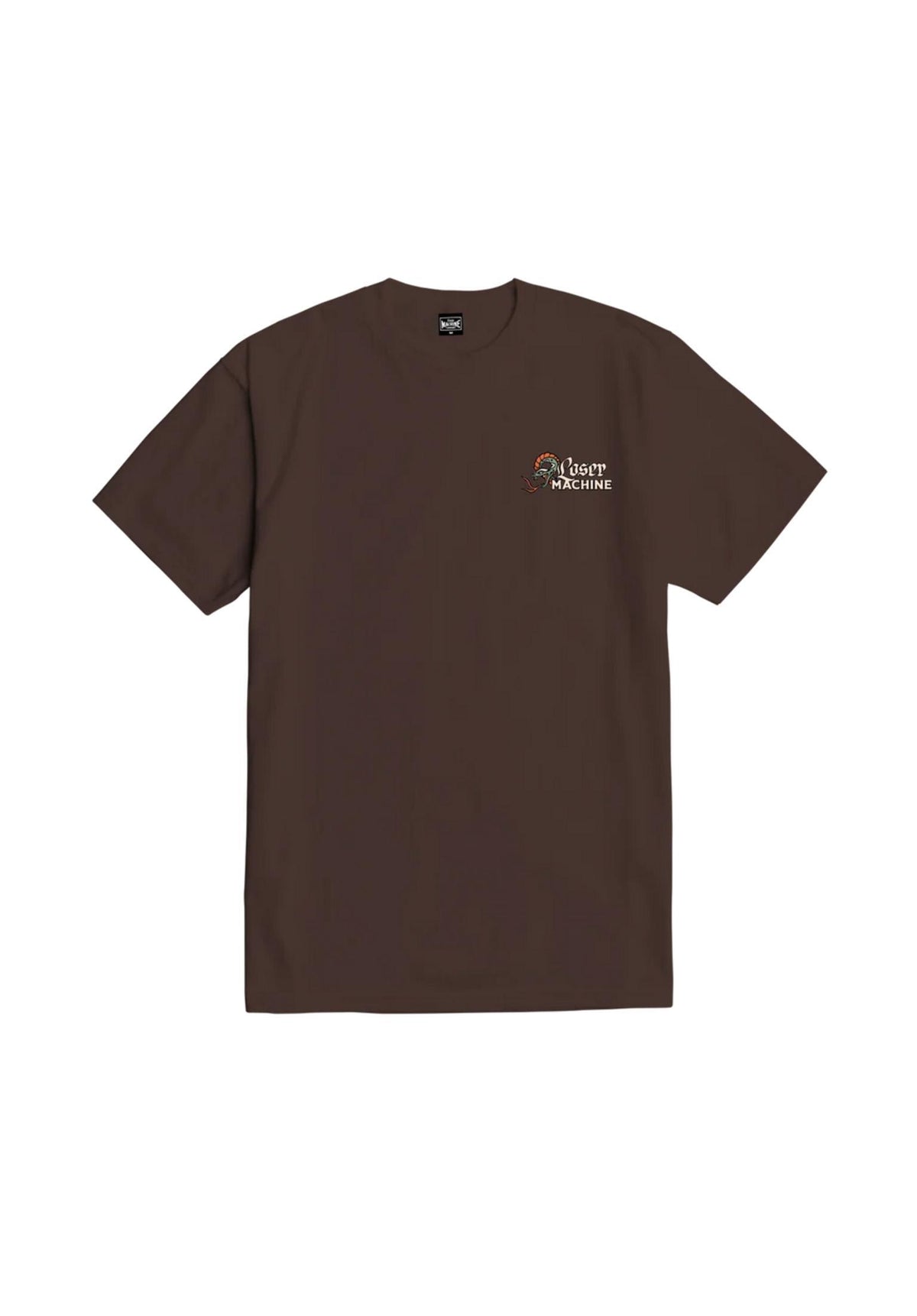 Loser-Machine Snake Eyes T-Shirt java-brown – Rückenansicht