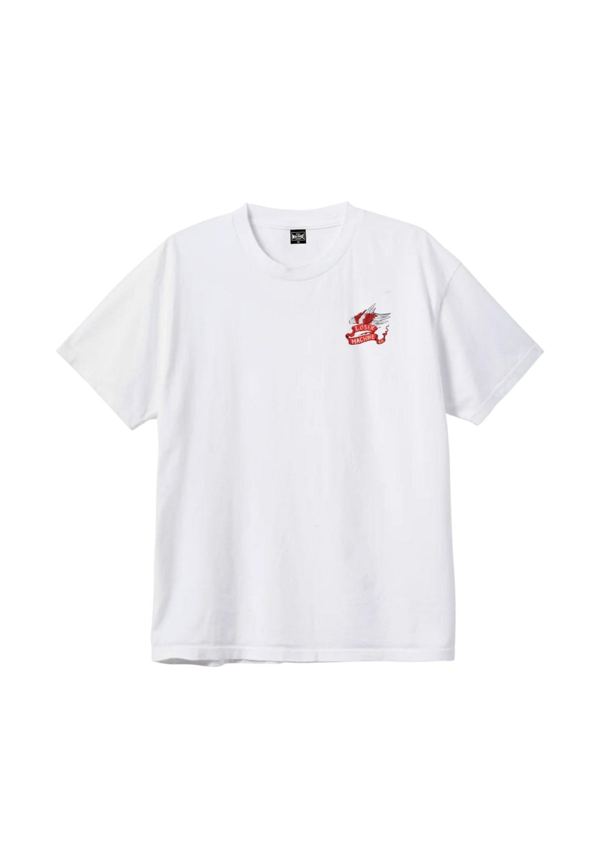 Loser-Machine Fire Starter T-Shirt white-enzyme – Rückenansicht