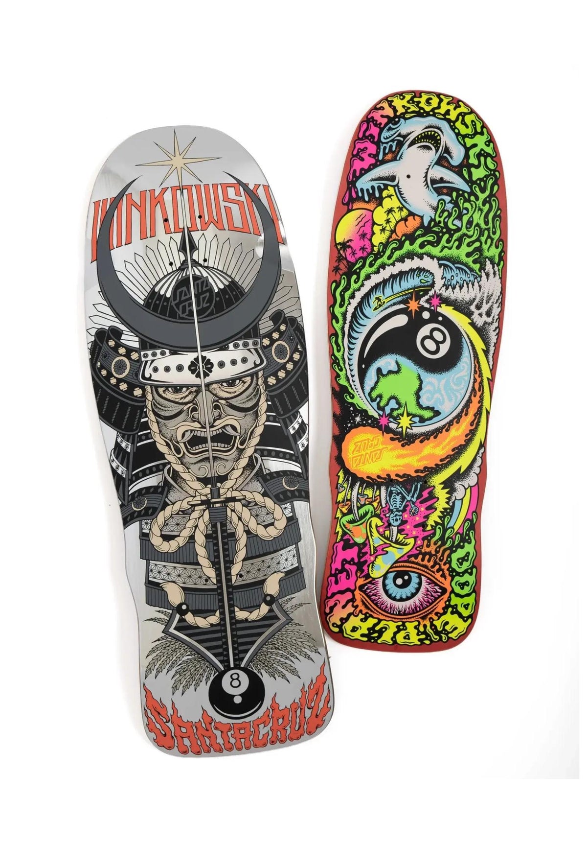 Santa-Cruz Winkowski Dope Planet Micro Freaks Deck multicolored – Detailansicht 1
