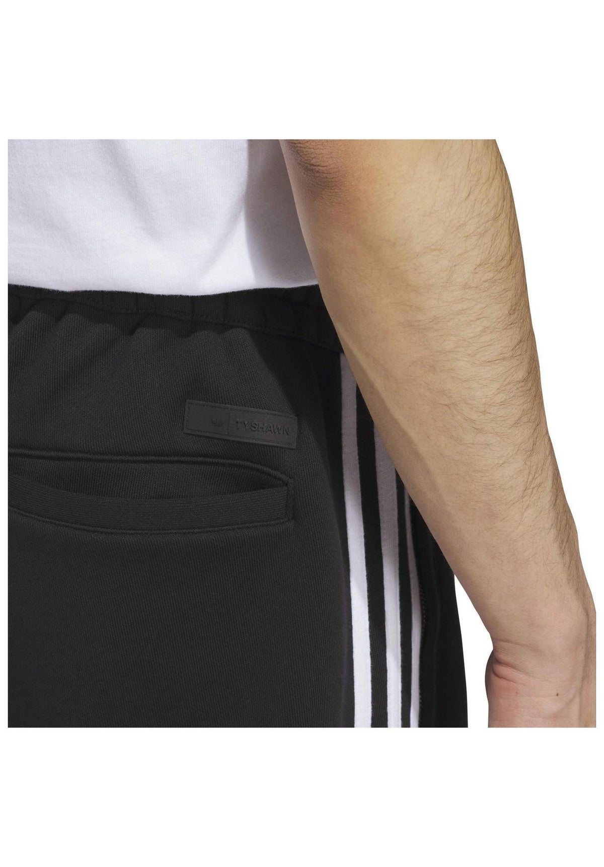 adidas-skateboarding Tysh Trck Pnt Jogginghose black-white – Detailansicht 2