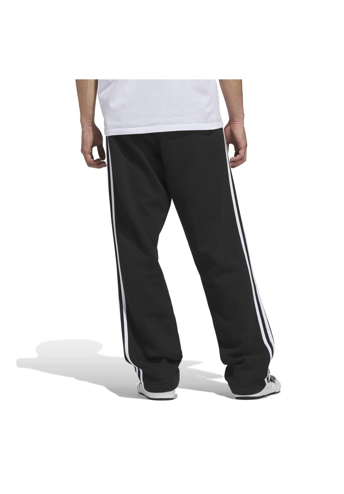 adidas-skateboarding Tysh Trck Pnt Jogginghose black-white – Rückenansicht