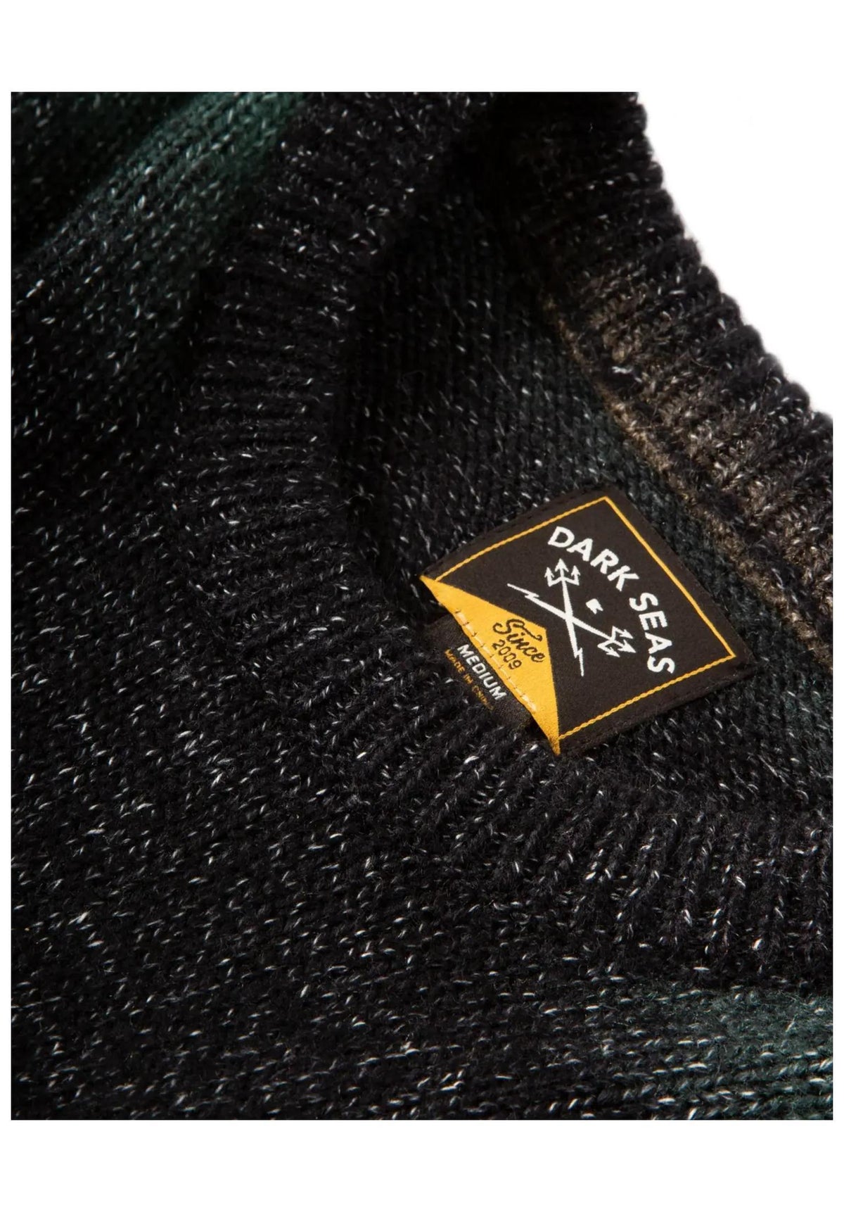 Dark Seas Webb Boxy Sweatshirt green-navy – Oberansicht