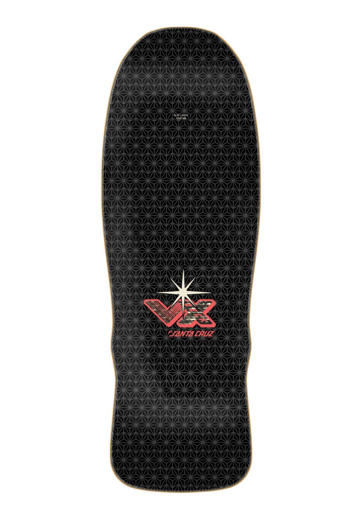Santa-Cruz Winkowski Samurai VX Deck silver-foil – Rückenansicht