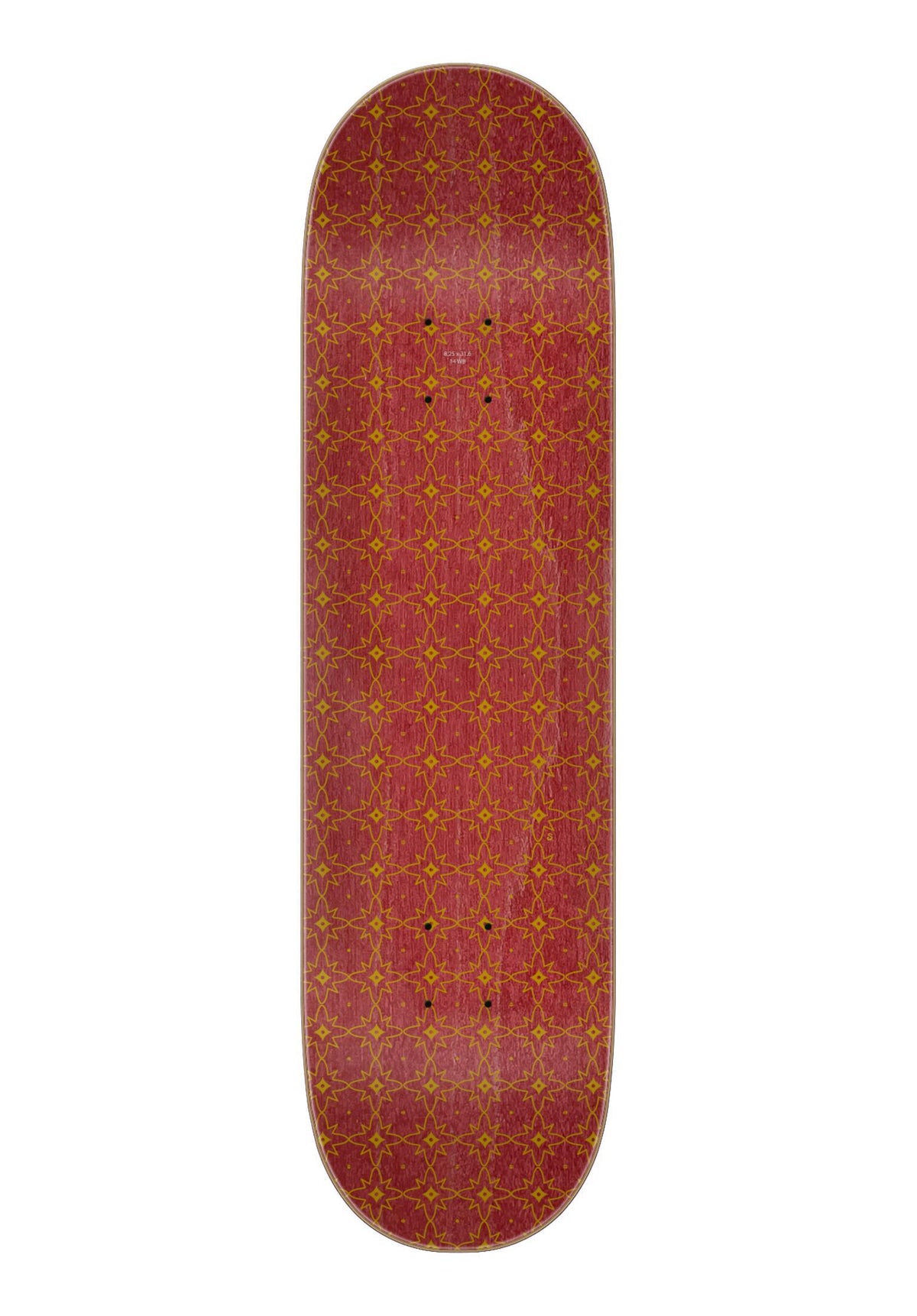 Santa-Cruz Delfino Ouroboros Pro Deck purple-black – Rückenansicht