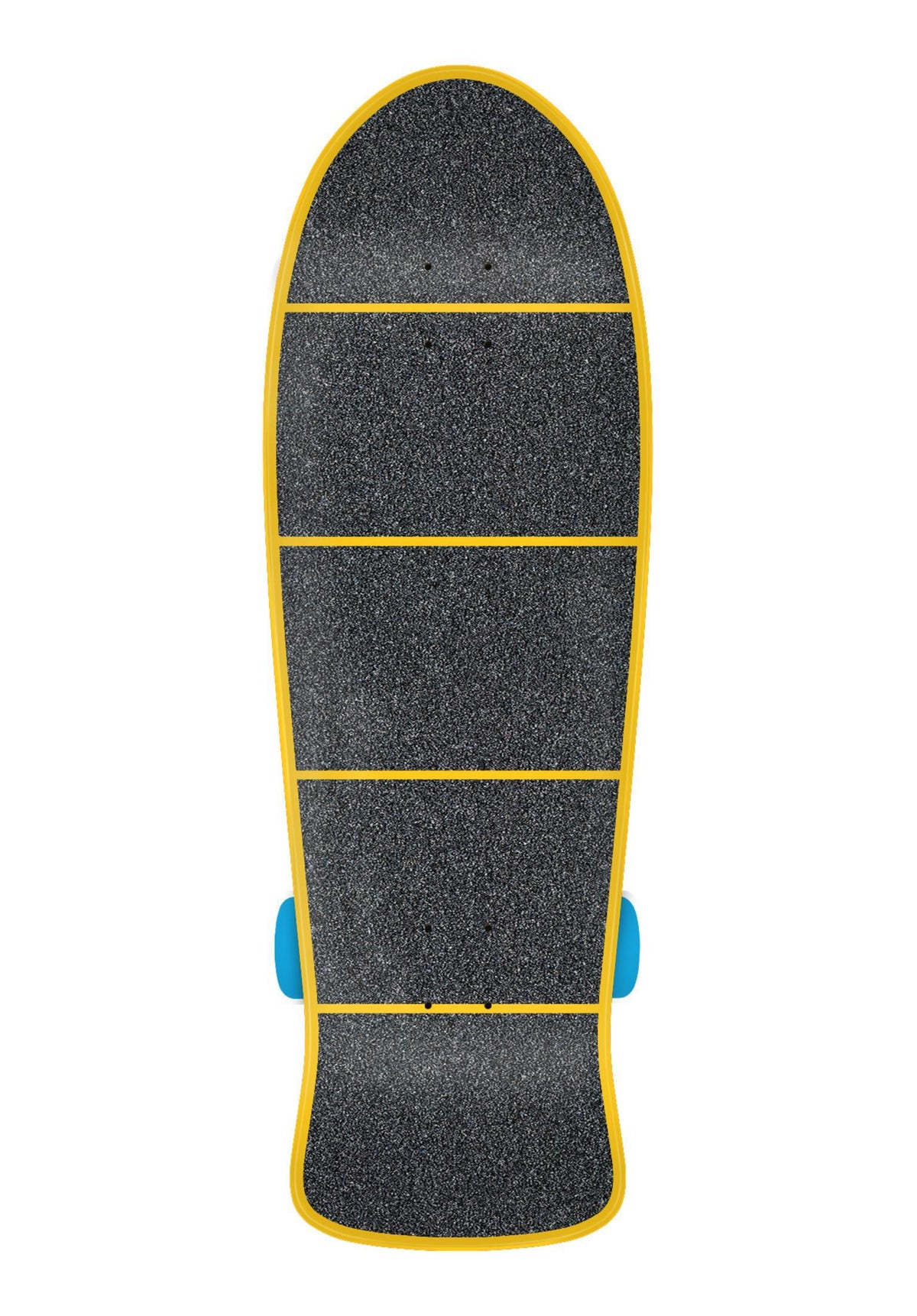 Santa-Cruz Meek OG Slasher Reissue Cruiser-Komplett yellow – Rückenansicht