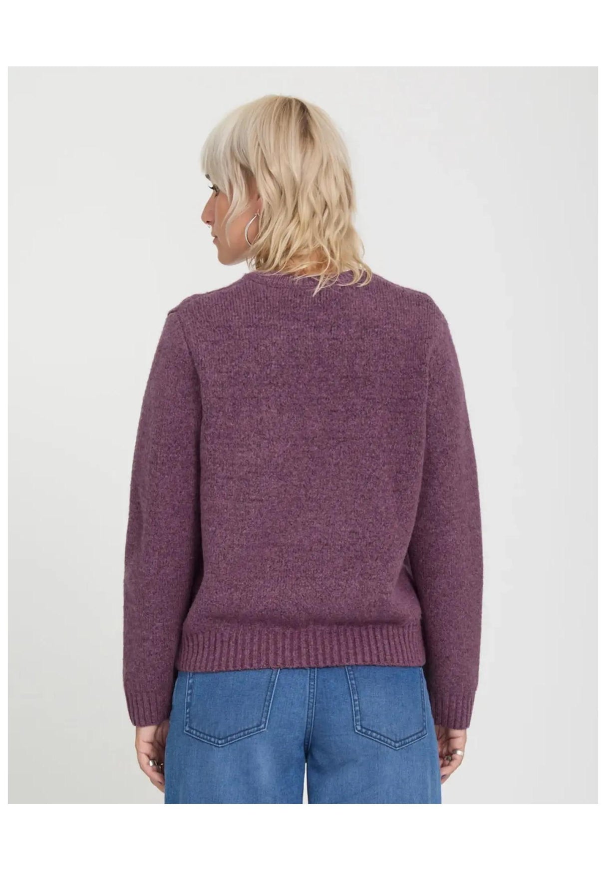 Volcom Wedmonder Sweatshirt orchid – Rückenansicht