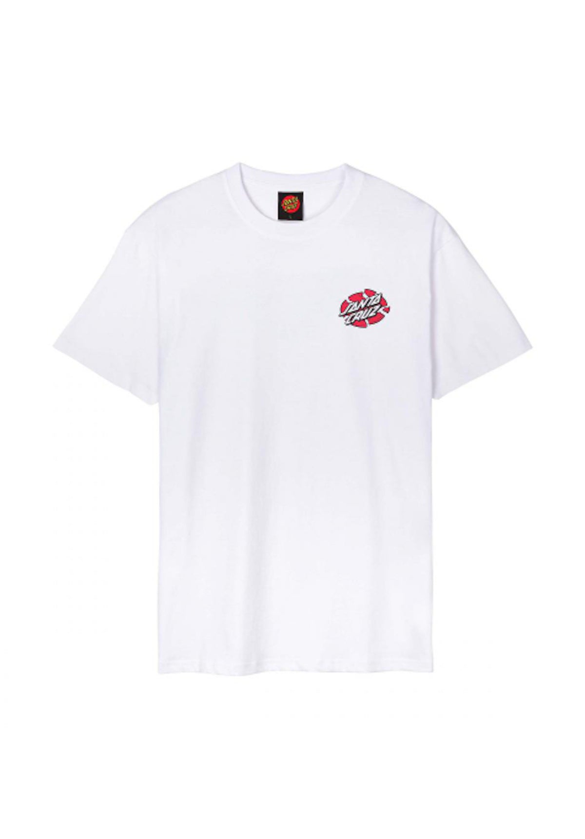 Santa-Cruz Grabke Exploding Dot T-Shirt white – Rückenansicht