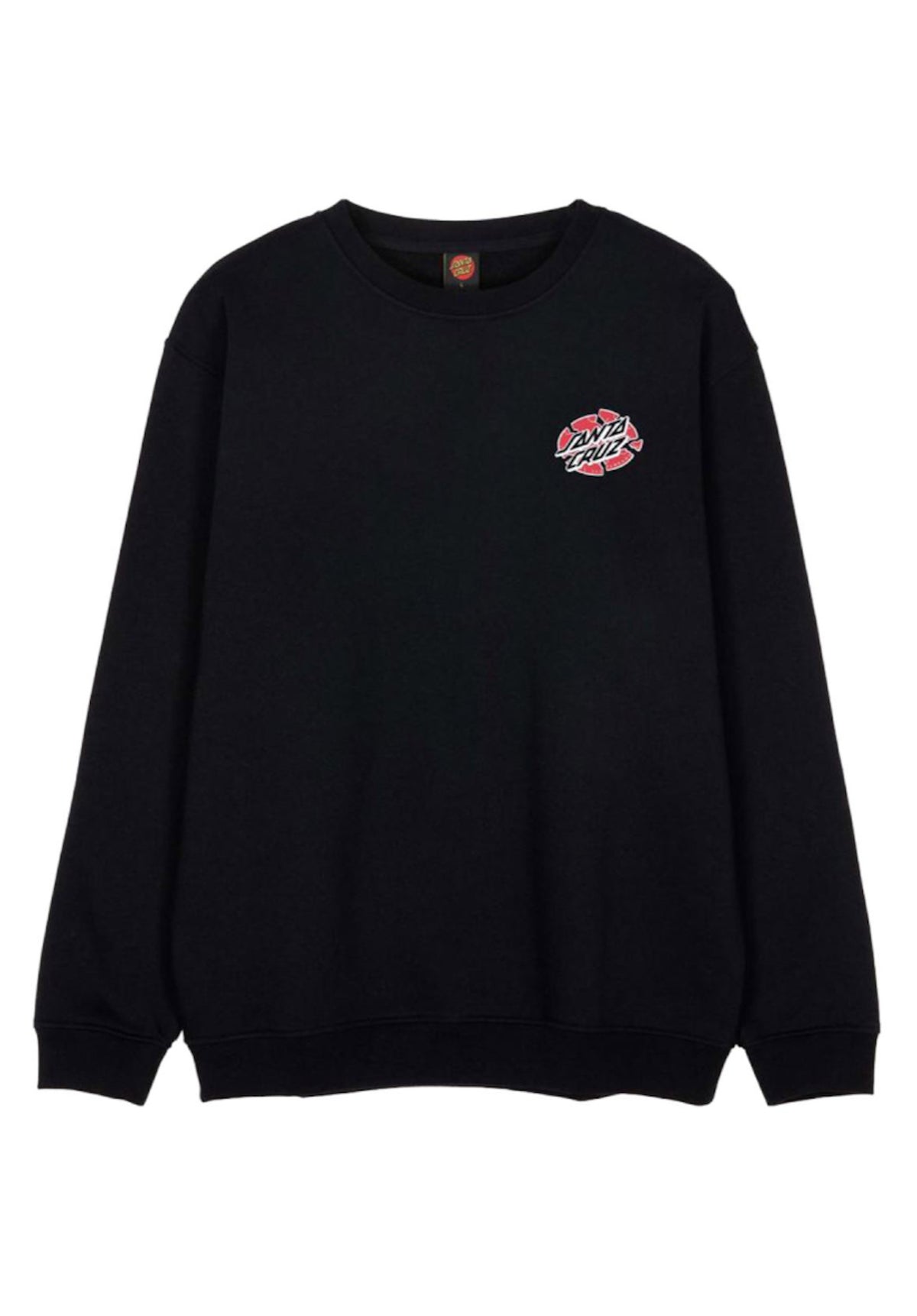 Santa-Cruz Grabke Exploding Dot Crew Sweatshirt black – Rückenansicht