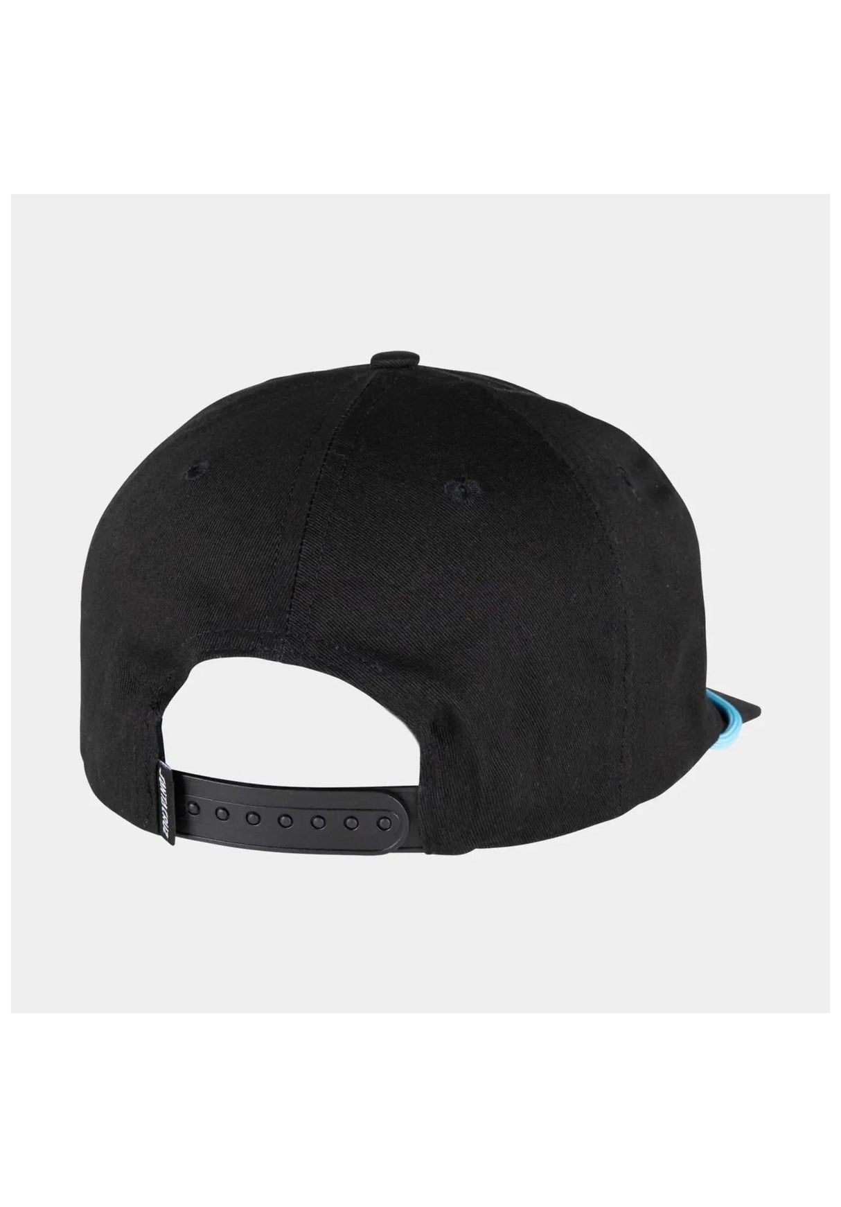 Santa-Cruz Pinstripe Snapback Cap black – Rückenansicht