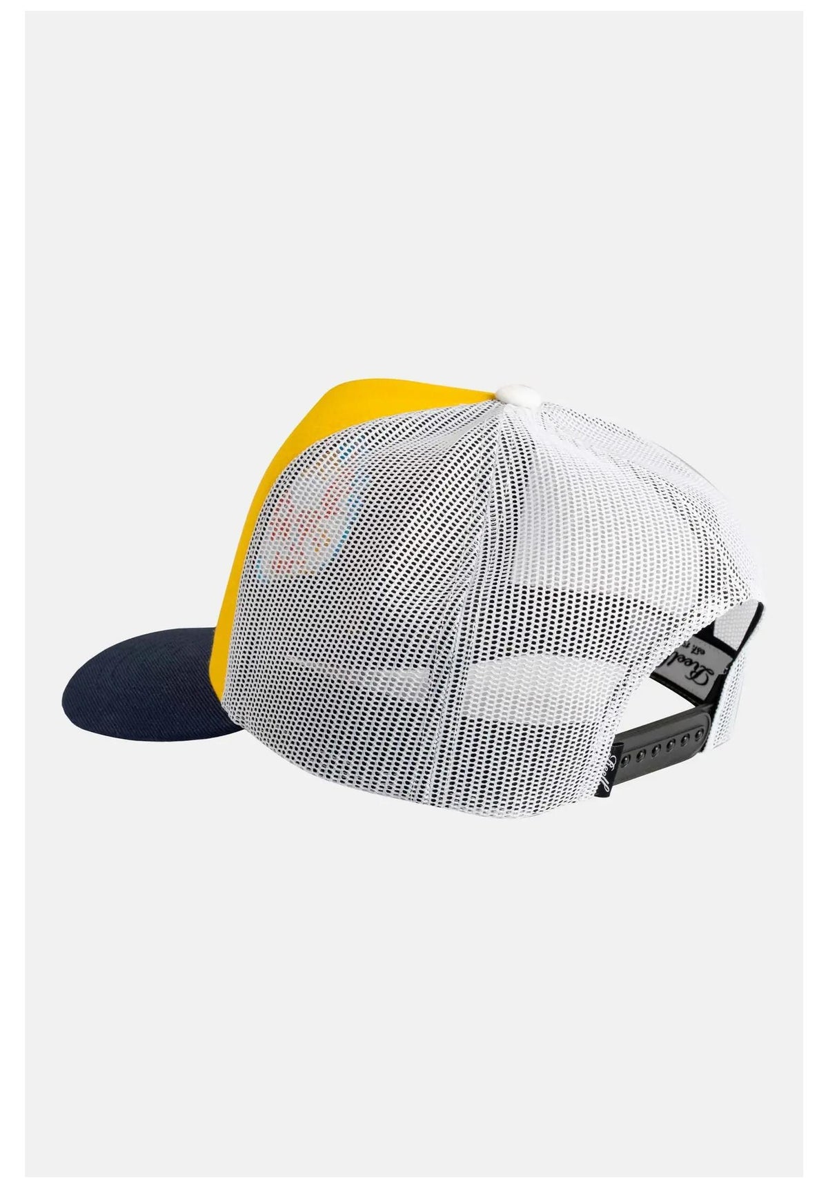 Reell Trucker Cap yellow-navy – Rückenansicht