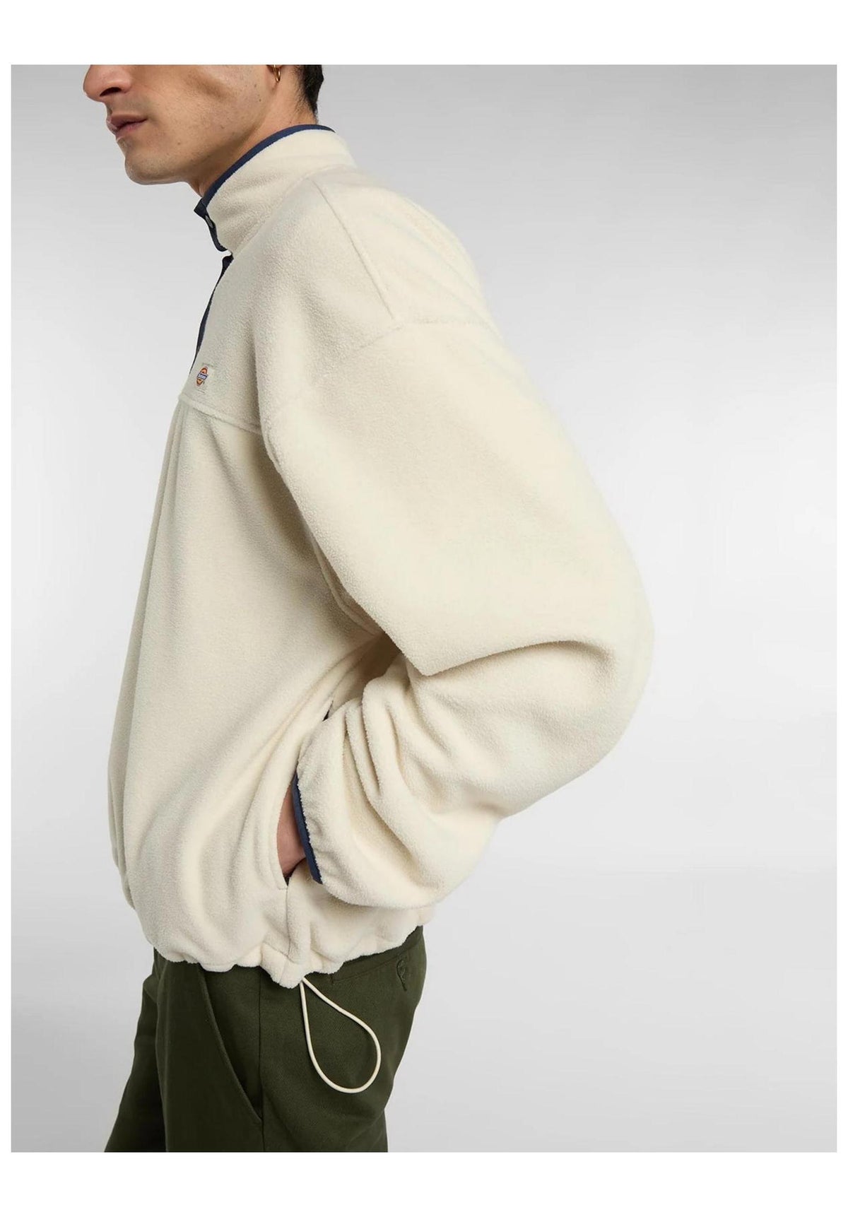 Dickies Leupp Sherpa Sweatshirt bone – Detailansicht 1