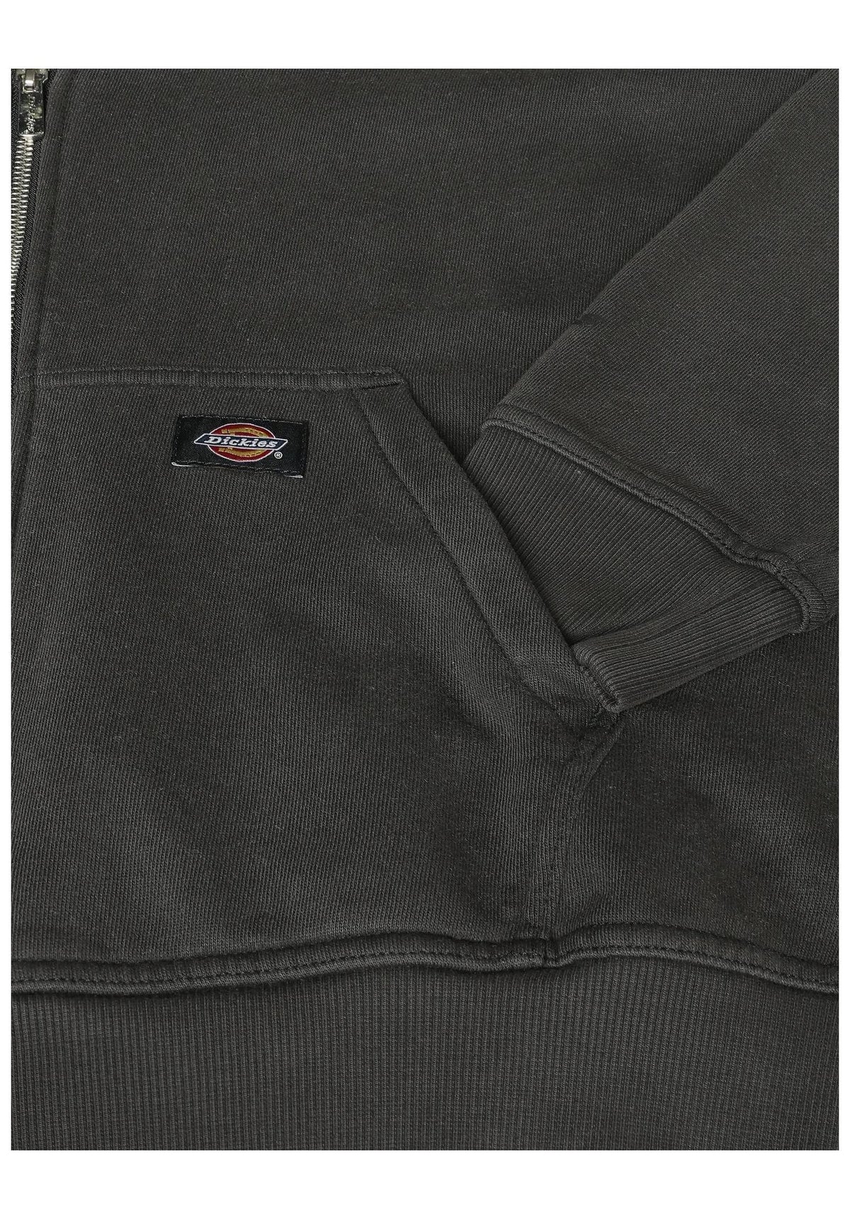 Dickies Sutcliffe Zip-Hoodie black – Rückenansicht