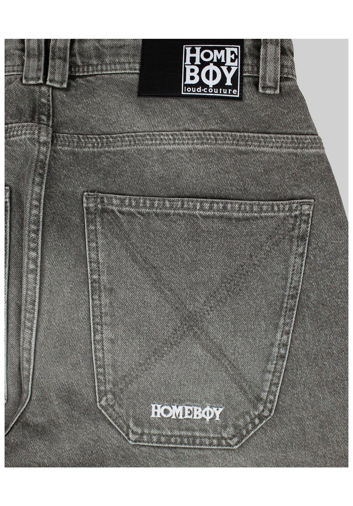 Homeboy x-tra MONSTER Dye Denim Jeans khaki – Detailansicht 2