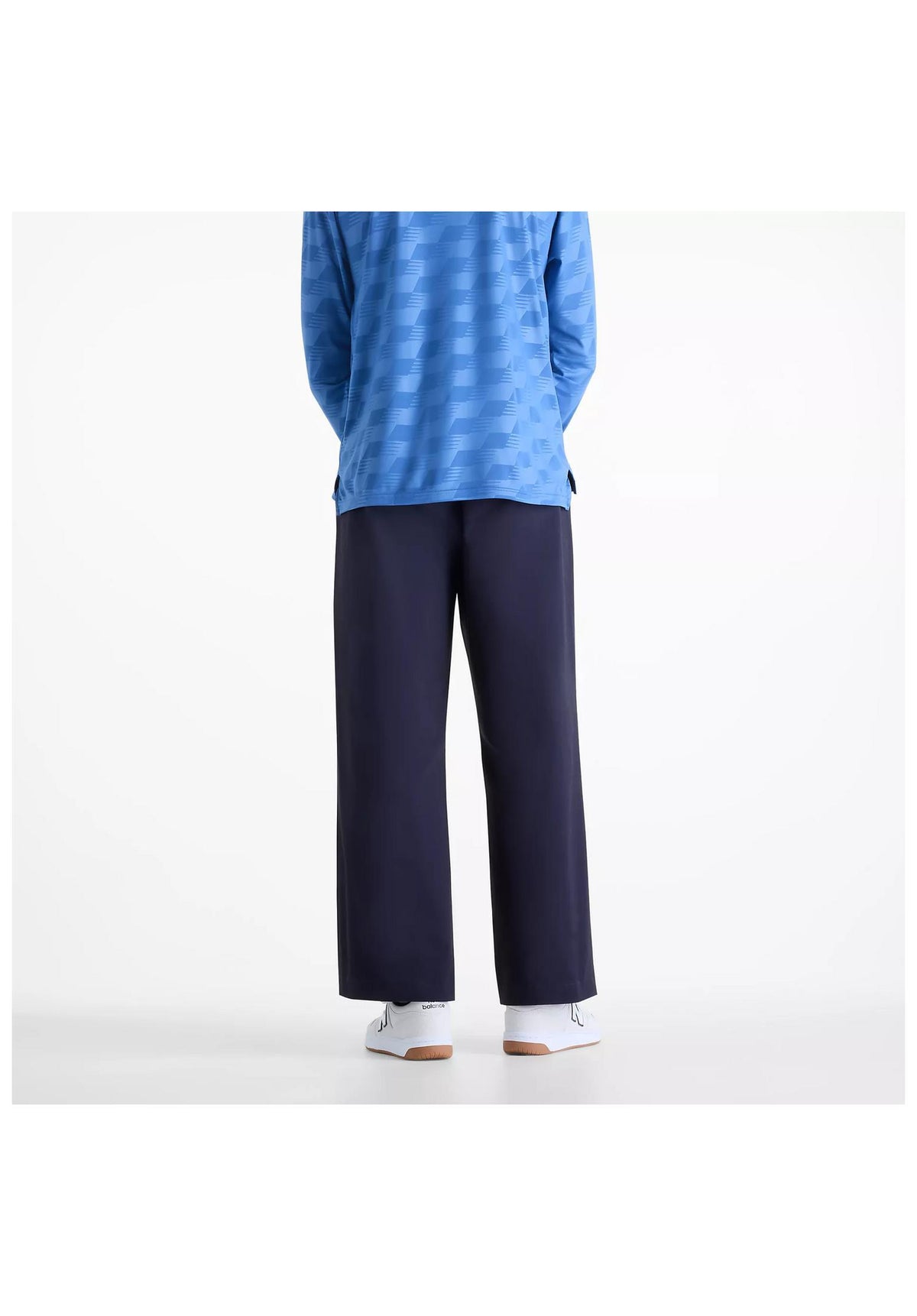 New Balance Numeric Pleated Pant Chino- / Stoffhose navy – Rückenansicht