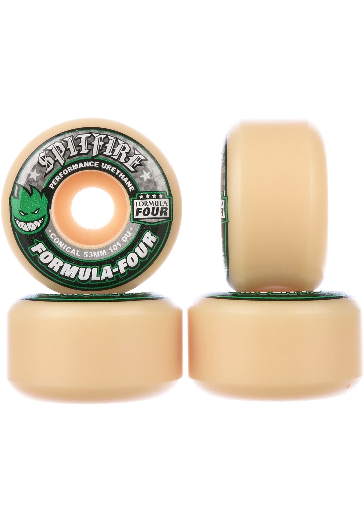 Formula Four Conical Green 101A white Rueckenansicht