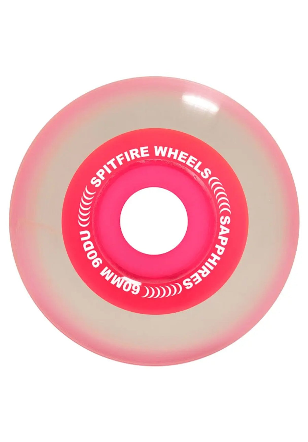 Sapphire Soft Cruiser 90A neon-pink Rueckenansicht