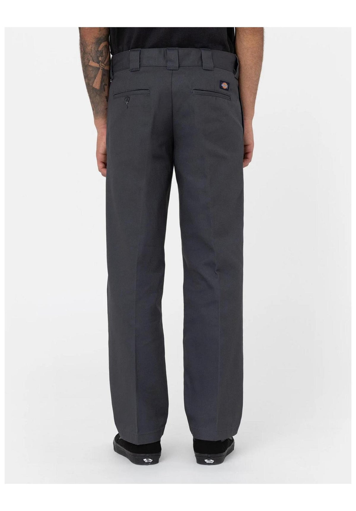 Dickies 873 Work Pant Recycled Chino- / Stoffhose charcoalgrey – Rückenansicht