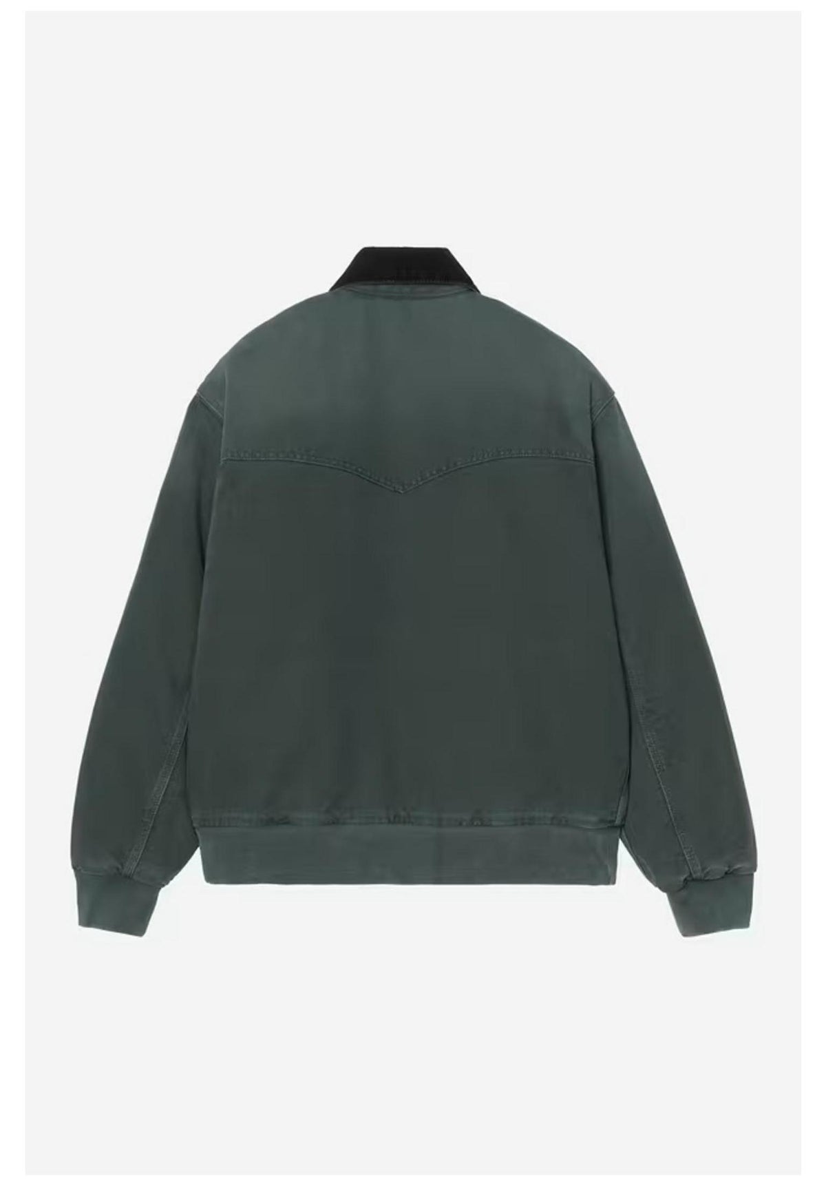 Carhartt WIP OG Santa Fe Jacket Winterjacke raven-blackstonecanvas – Rückenansicht