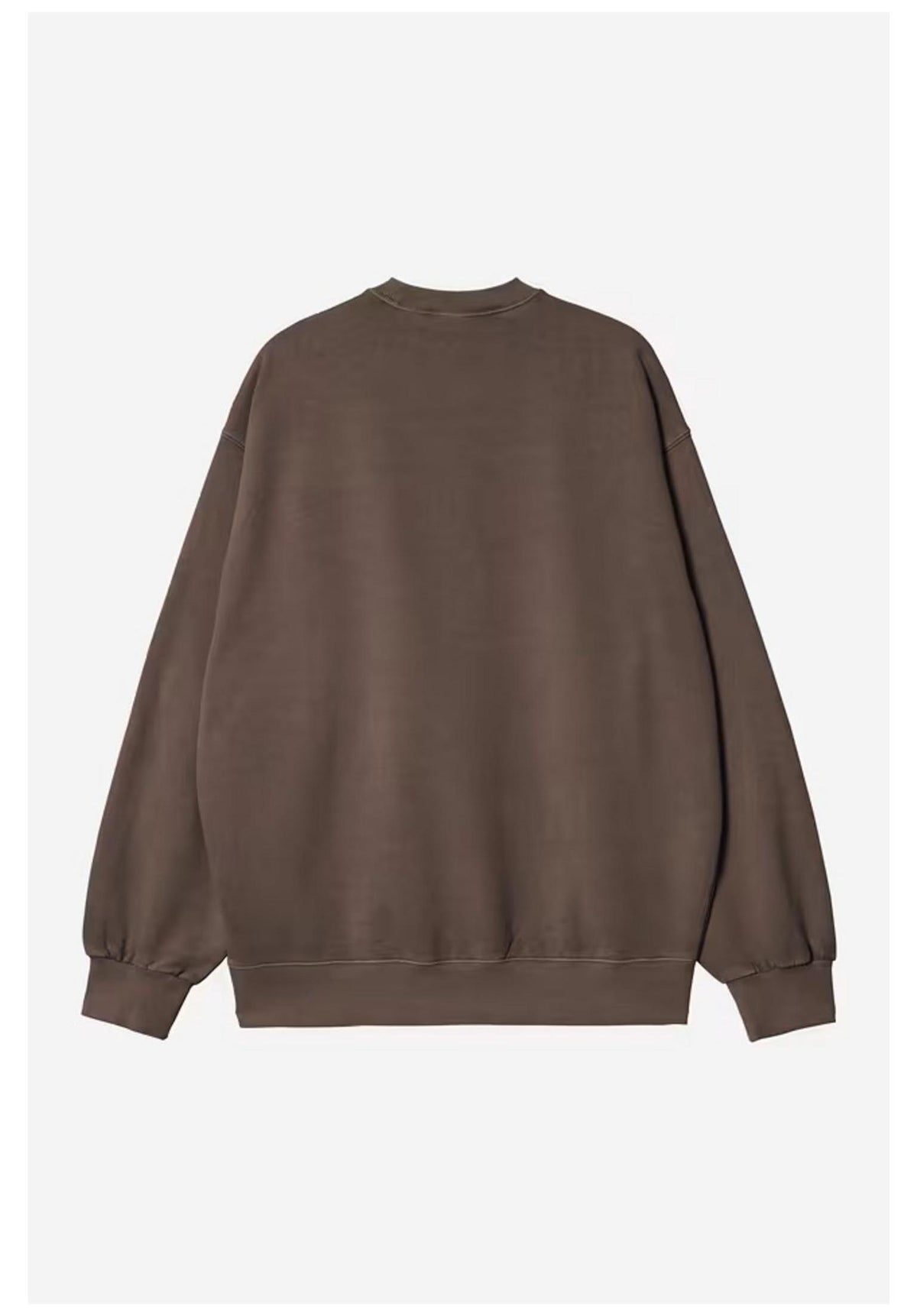 Carhartt WIP Vista Longsleeve tobaccogarmentdyed – Rückenansicht