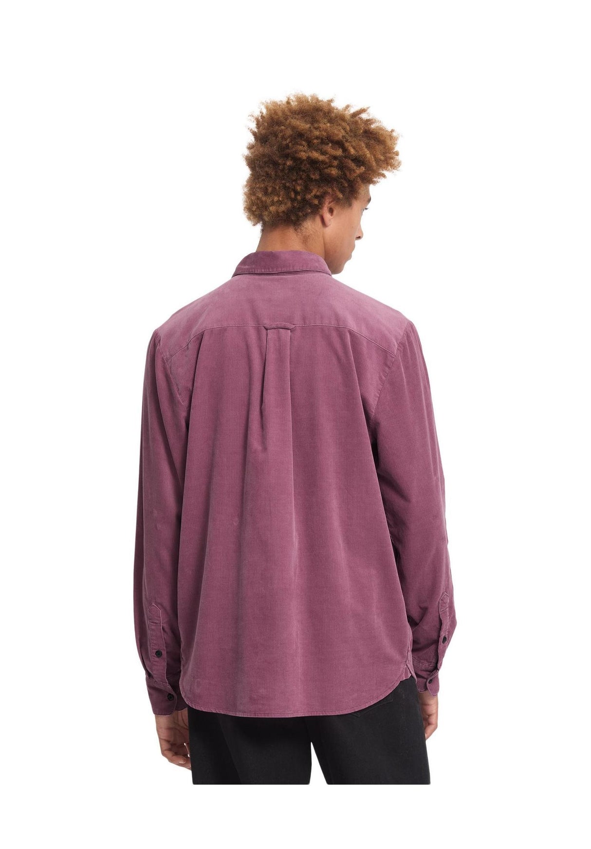 Volcom Zander Hemd-Langarm orchid – Rückenansicht