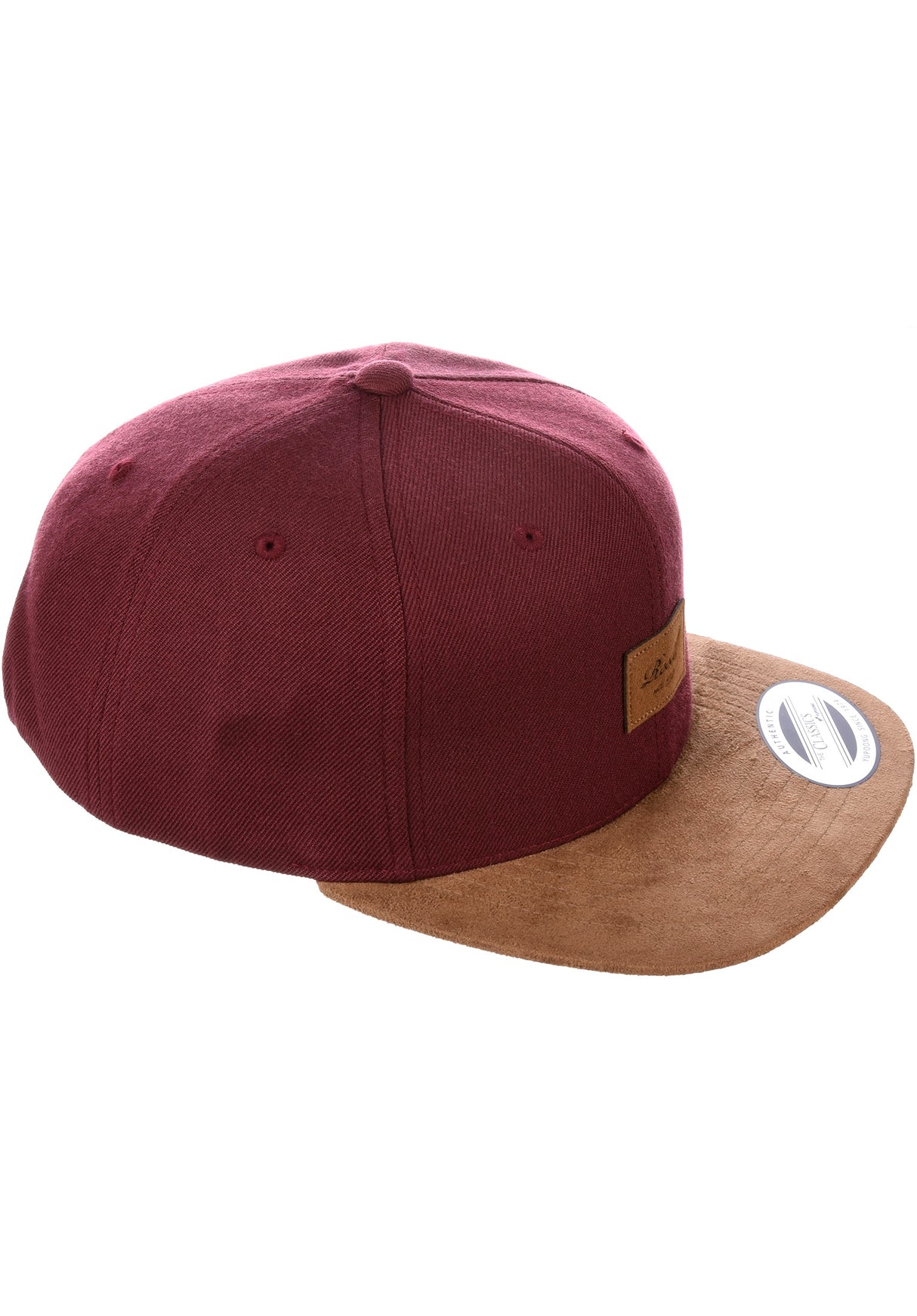 Reell Suede Cap Cap maroon – Detailansicht 2