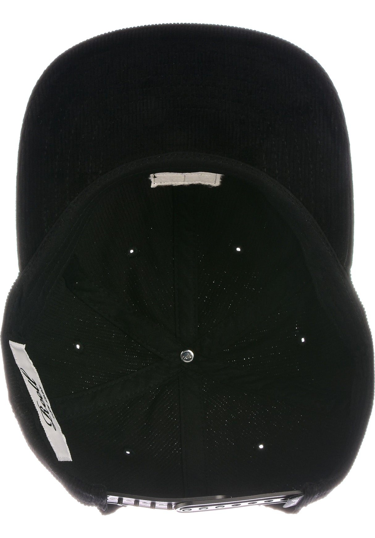 Reell Flat 6 Panel Cap black-cord – Oberansicht