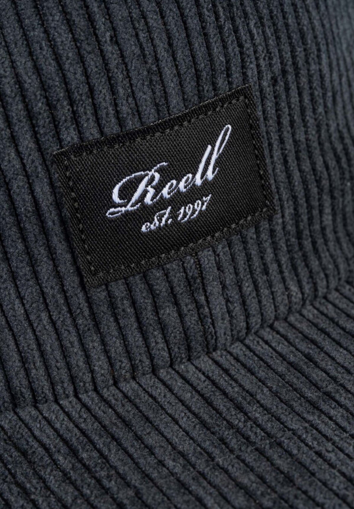 Reell Flat 6 Panel Cap midnightgrey-cord – Detailansicht 1