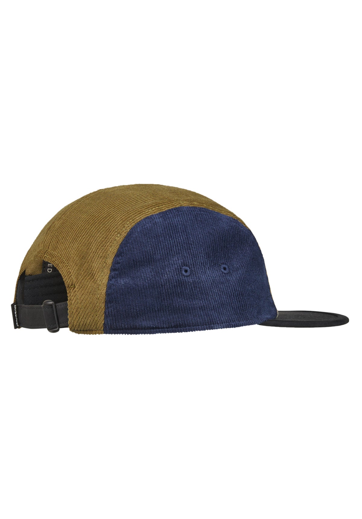 iriedaily Corvin 5 Panel Cap olive-navy – Rückenansicht