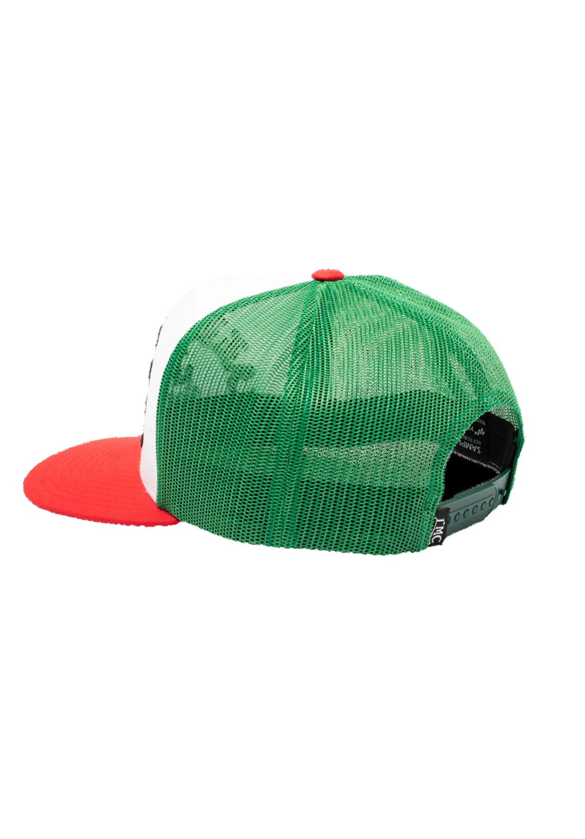Loser-Machine Fanatic Cap red-white-green – Rückenansicht