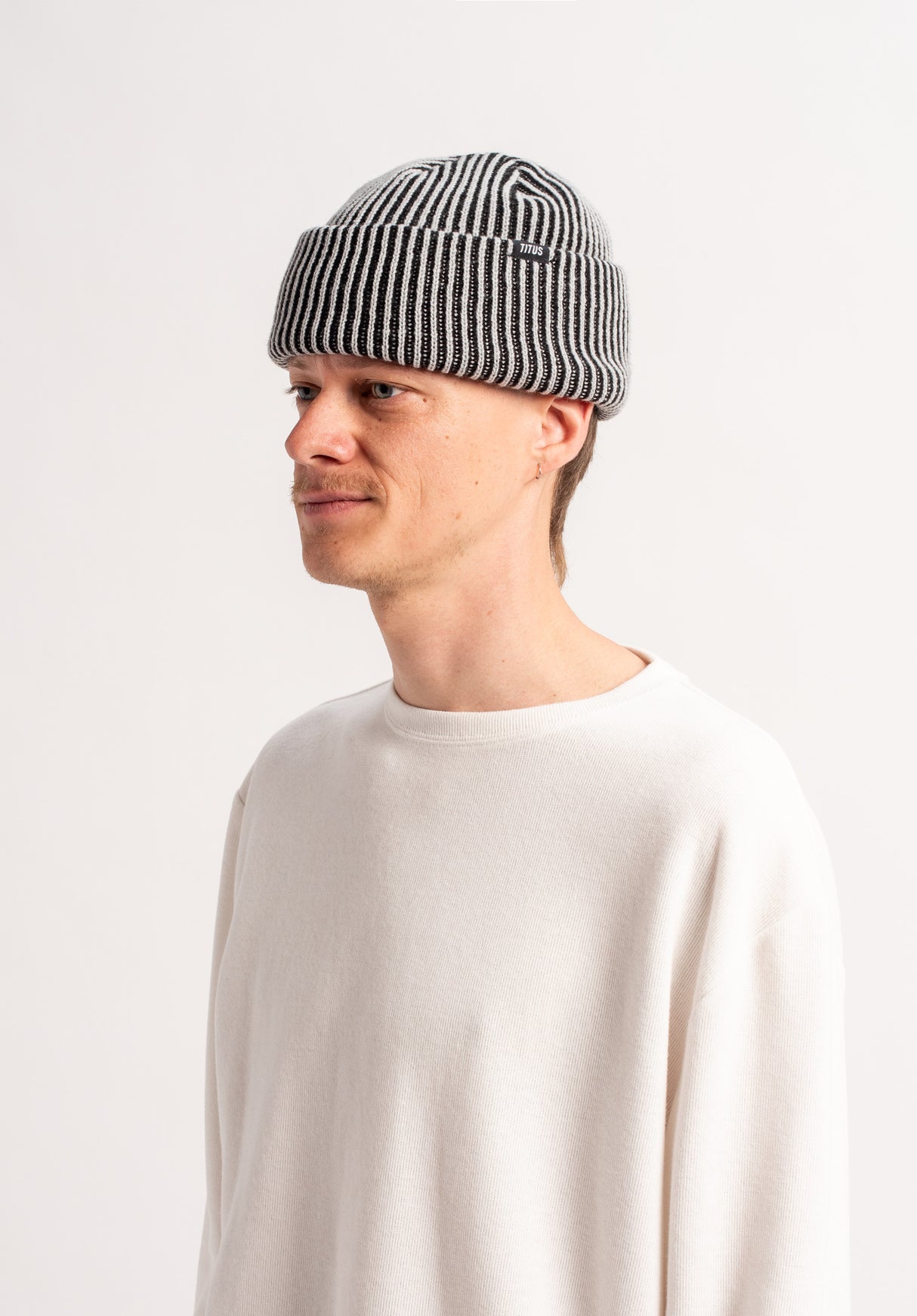 TITUS Däkl Mütze grey – Detailansicht 1