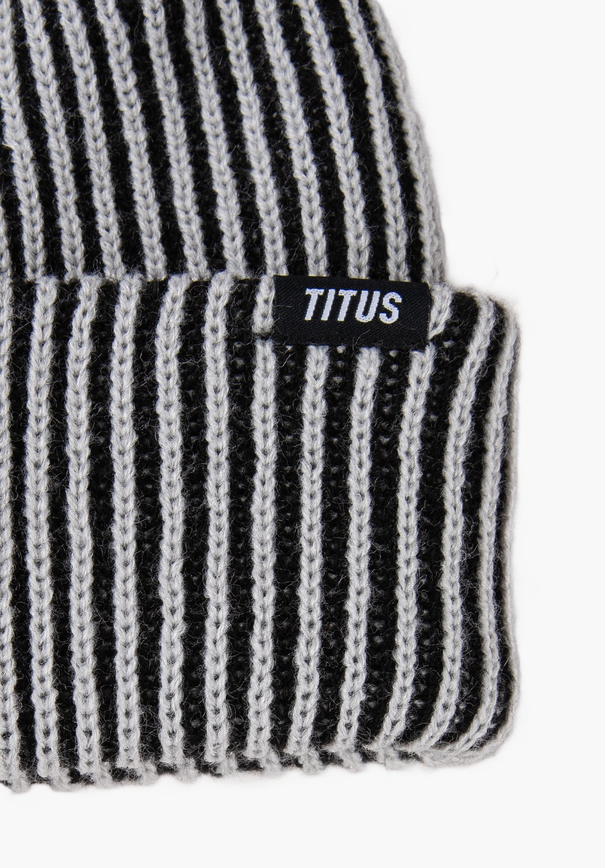 TITUS Däkl Mütze grey – Rückenansicht