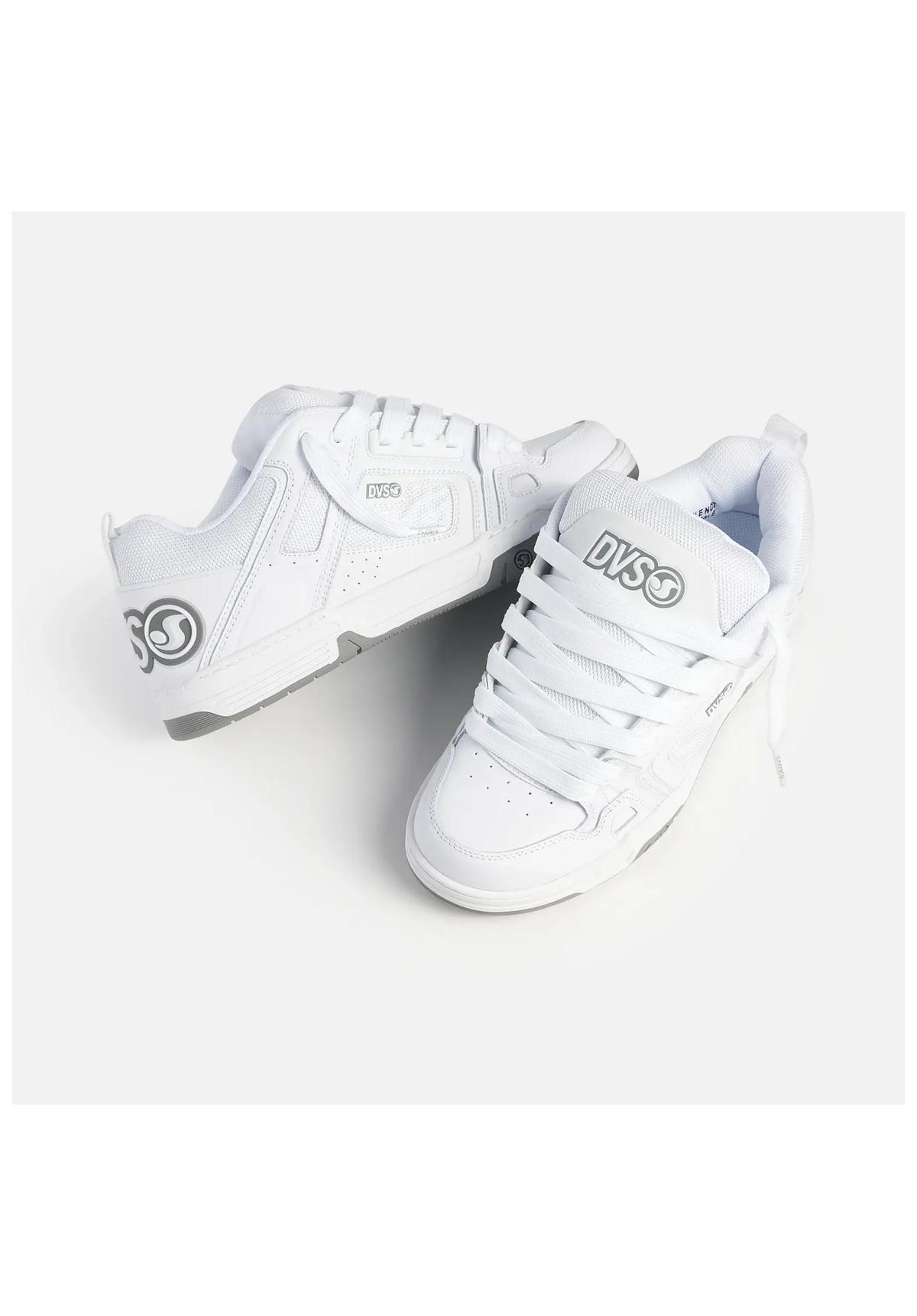 DVS Comanche Schuhe Jungs white-white-grey – Rückenansicht